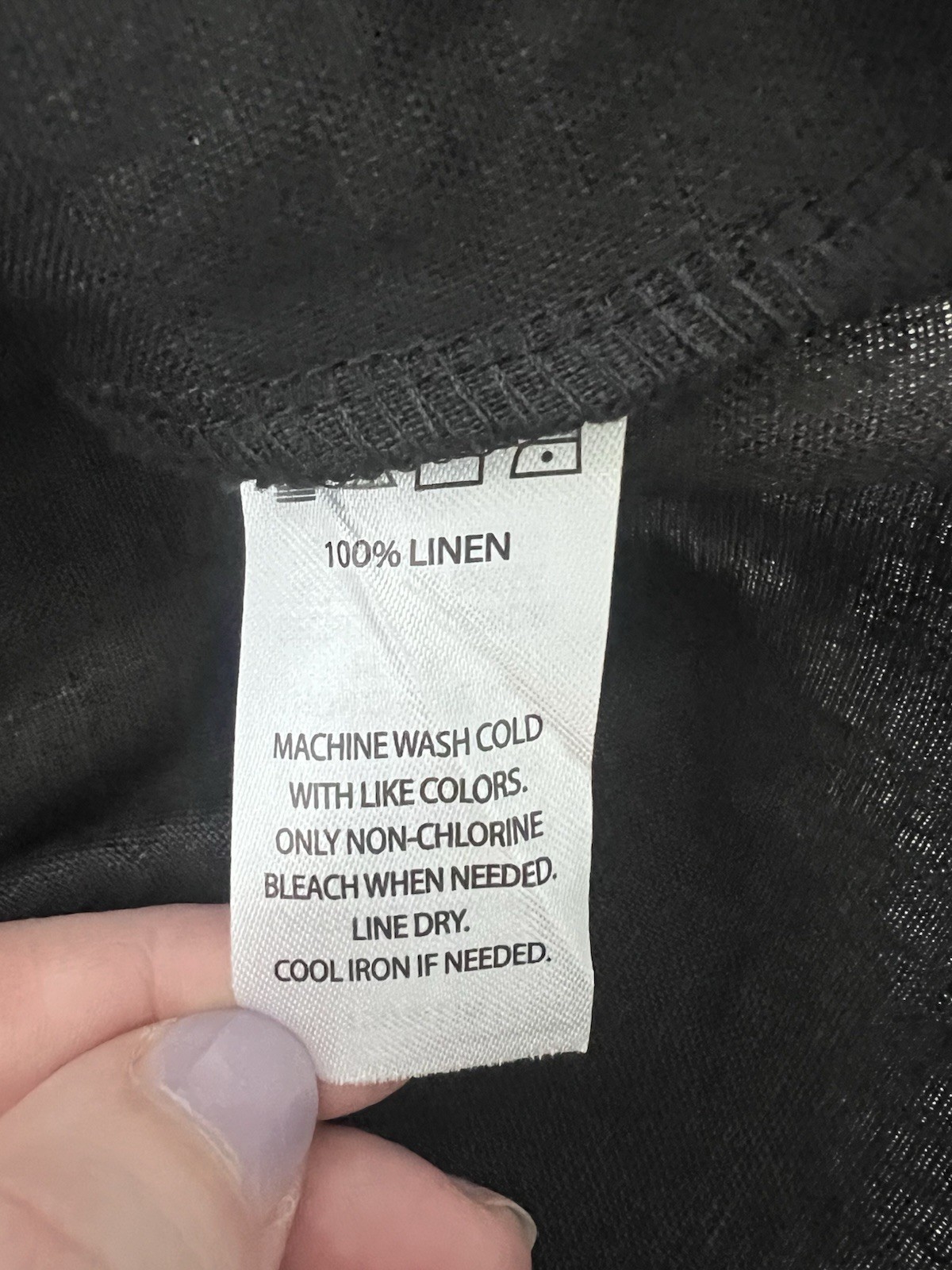 Black Strapless Linen Dress Size Small New with Tags Saks Fifth Avenue