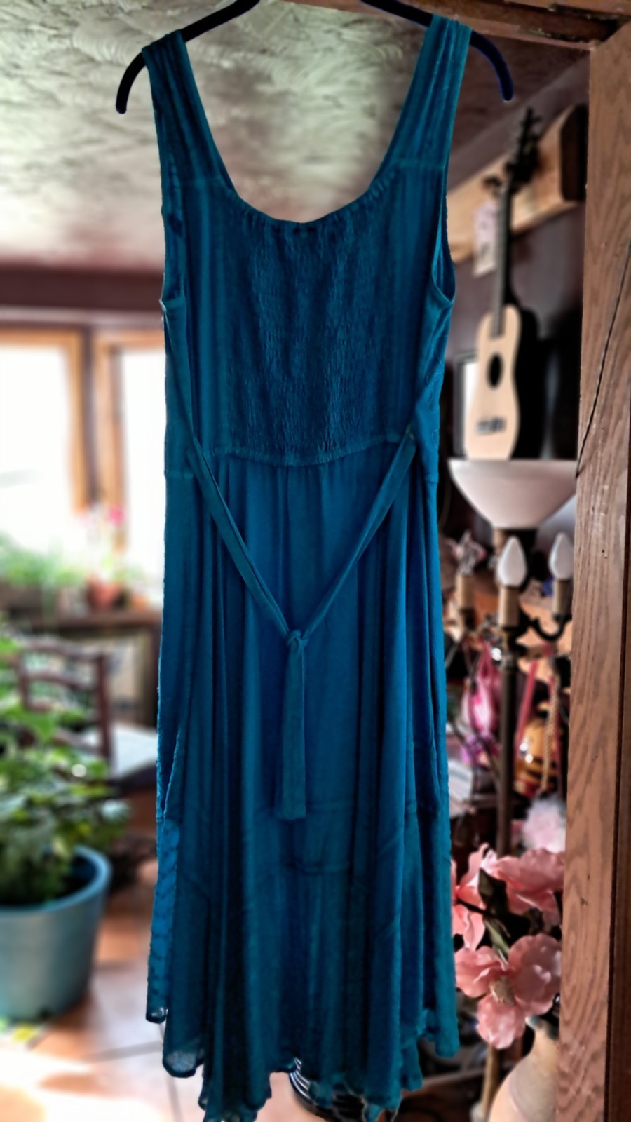 Fashion Terminal Handkerchief Hem Sun Dress Gypsy 12
