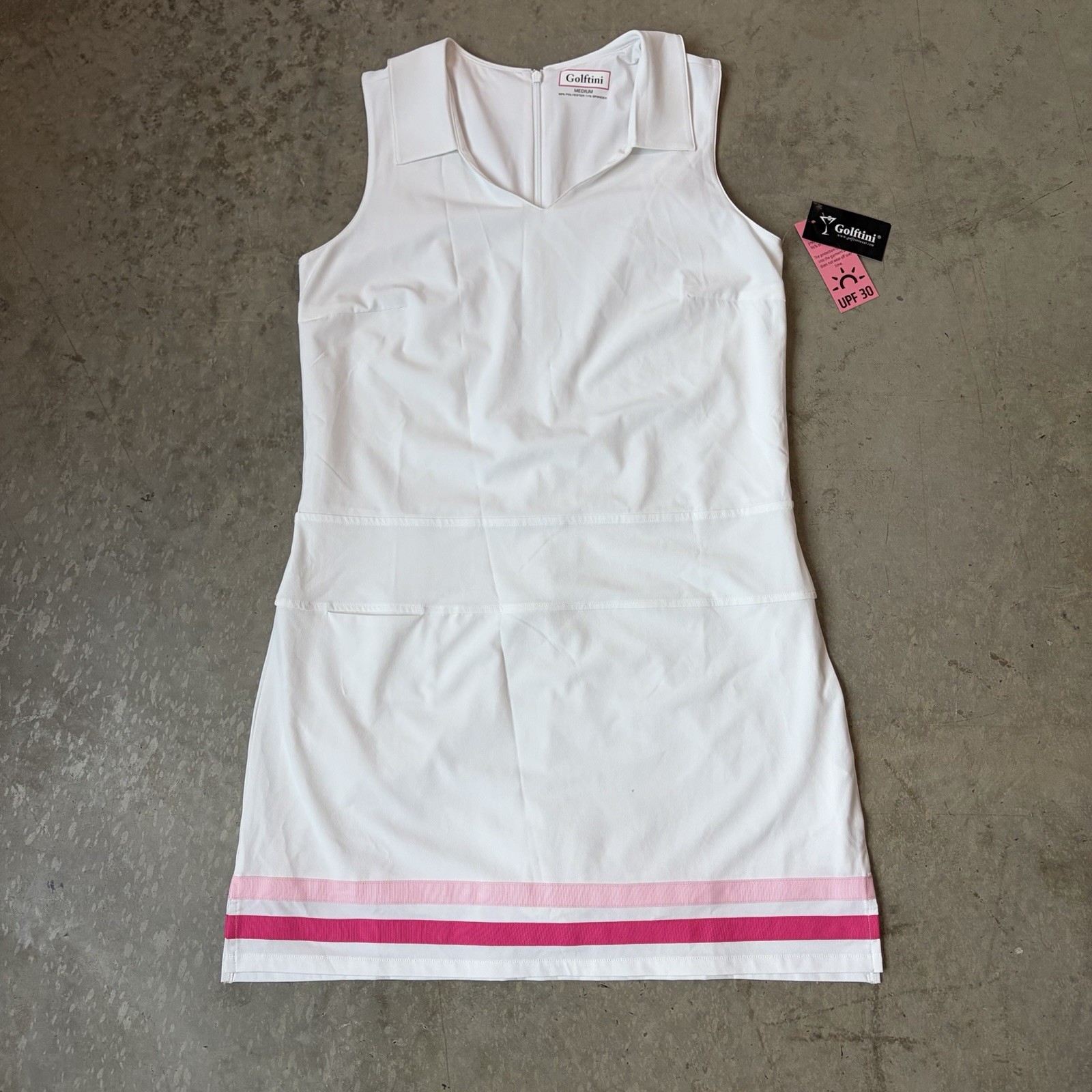 NEW Golftini Tini Time Dress Sport Athletic Golf Tennis UPF 30 Women’s Medium