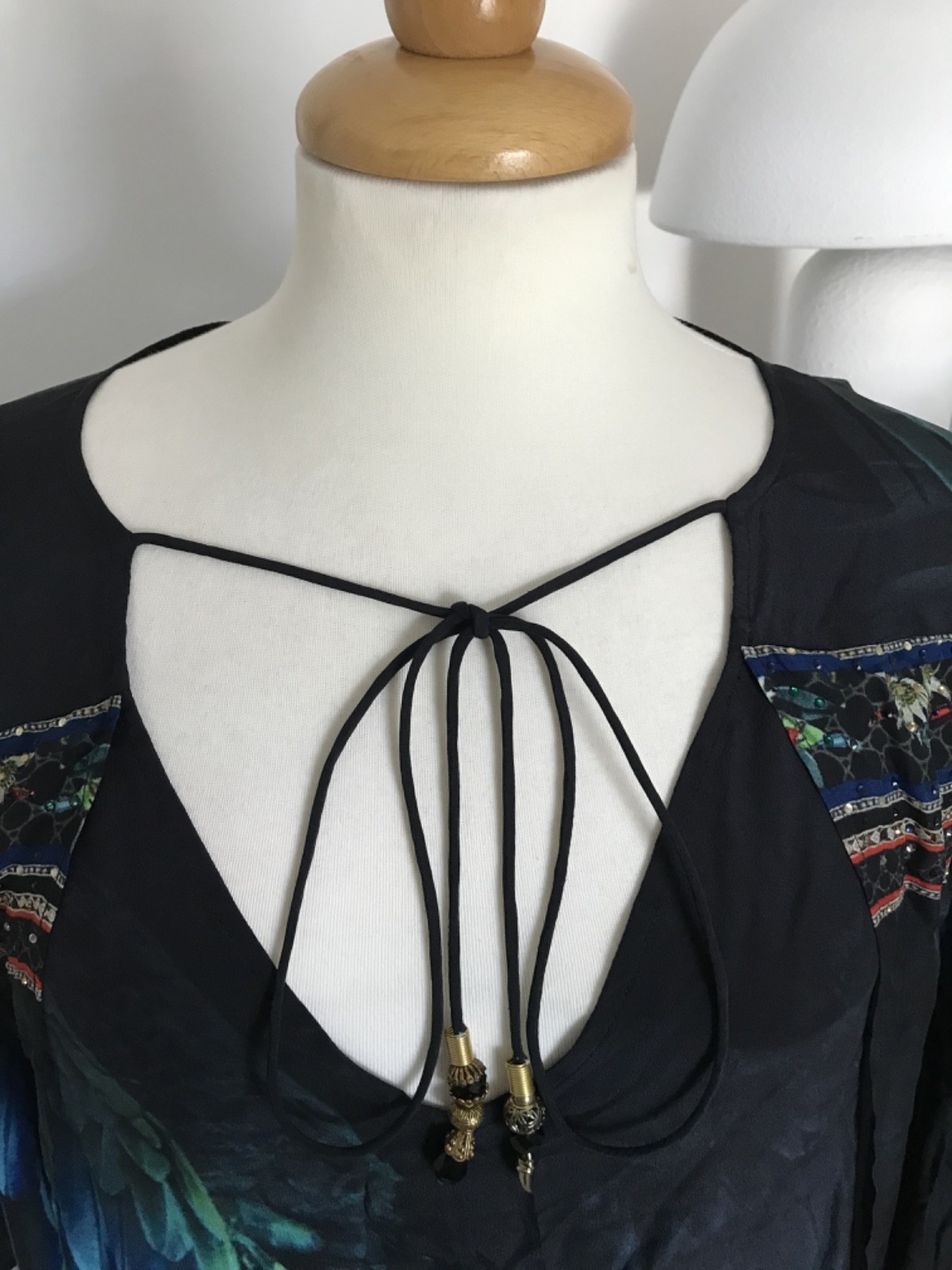CAMILLA FRANKS “NIGHT FLIGHT” FLOATY KAFTAN O/S