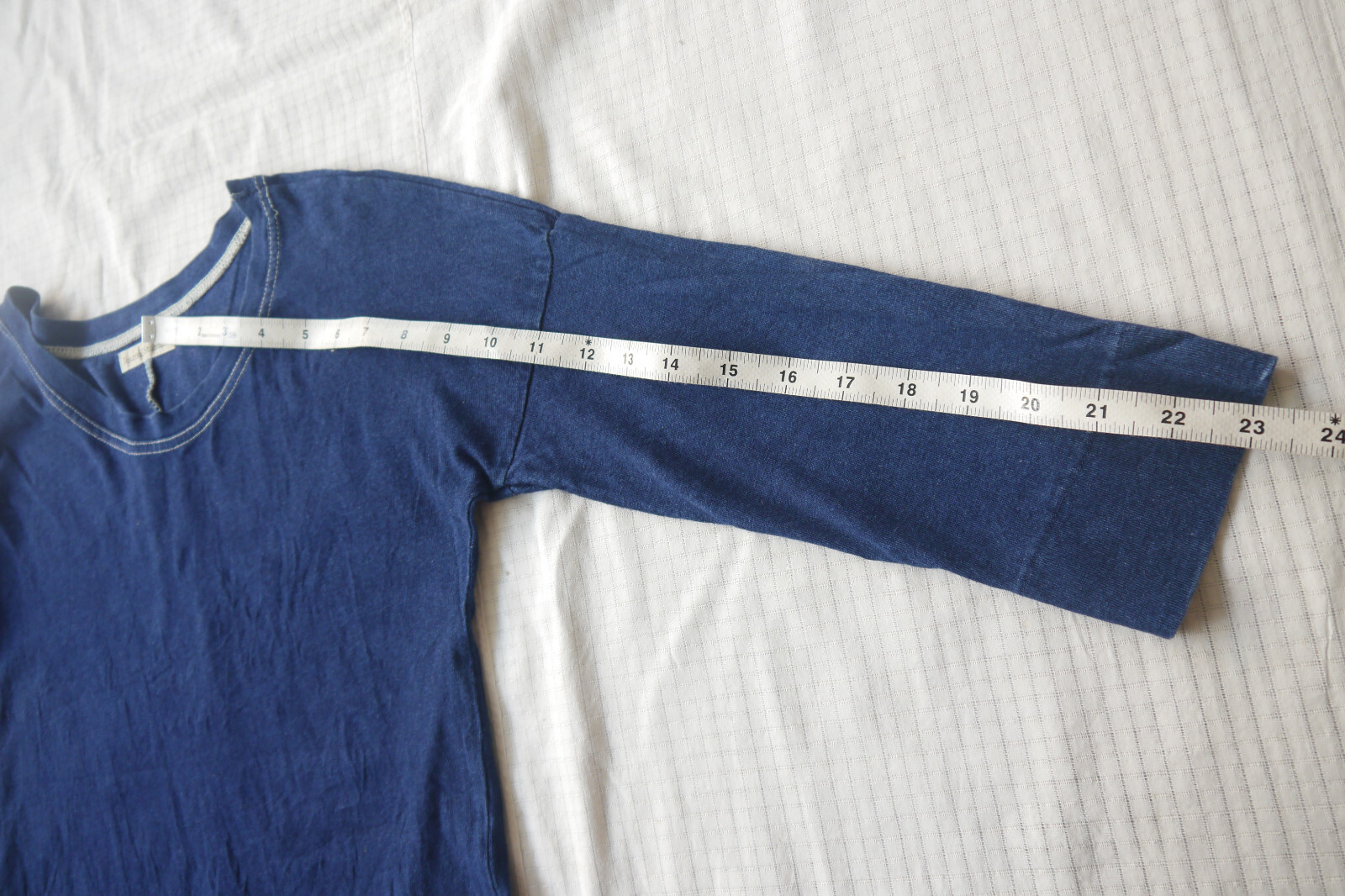 Journal Standard JS Work Indigo Blue 2 Pocket Dress Sz M Japan