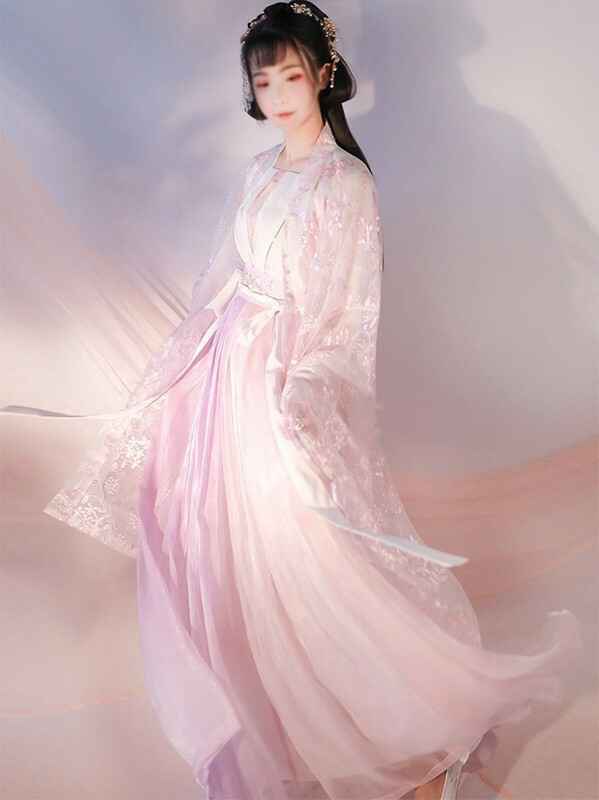 Women Oriental Ancient Chinese Traditional Hanfu Fairy Princess Dress Outfits