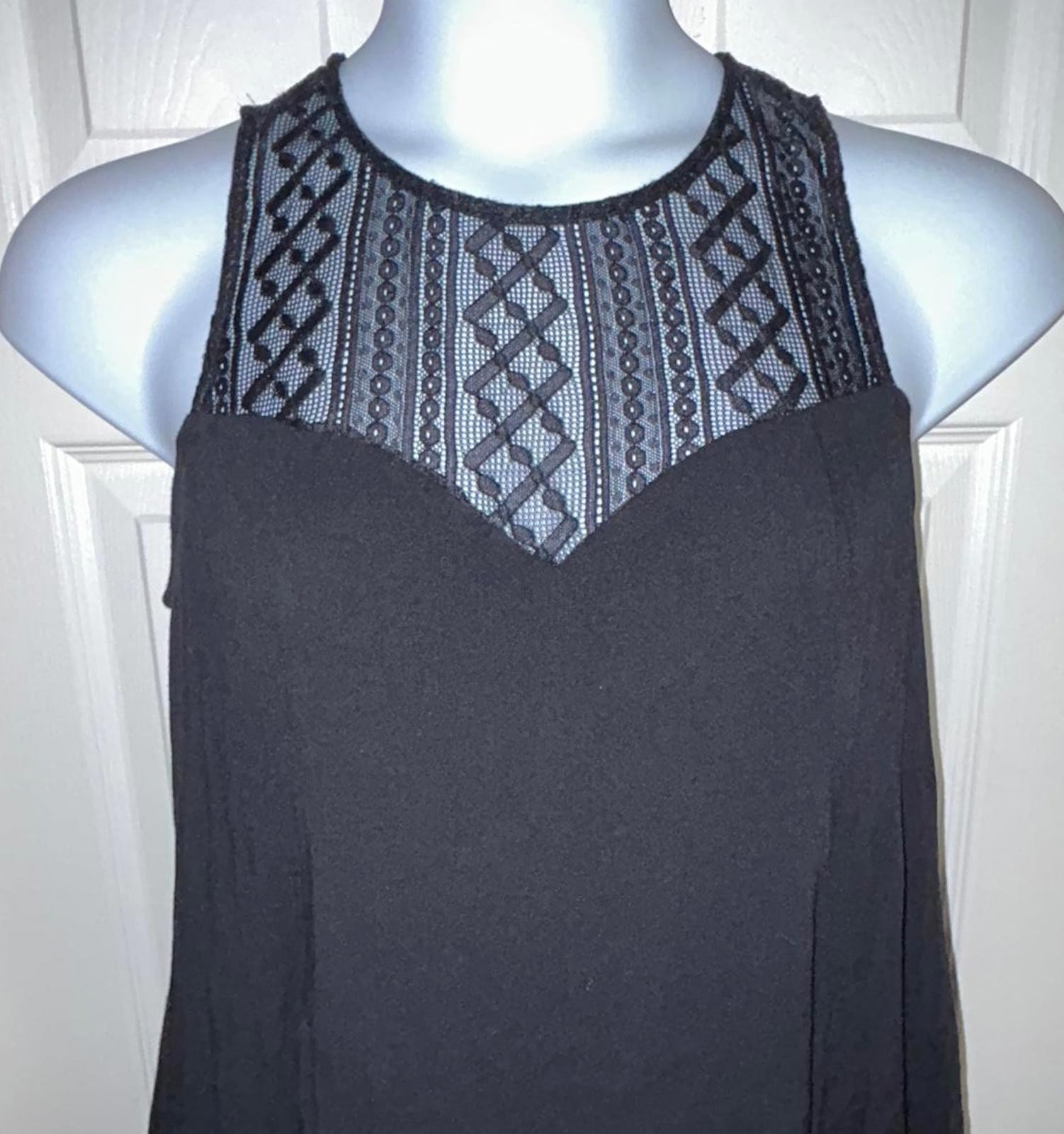 Torrid Dress Black Trapeze Sz 0
