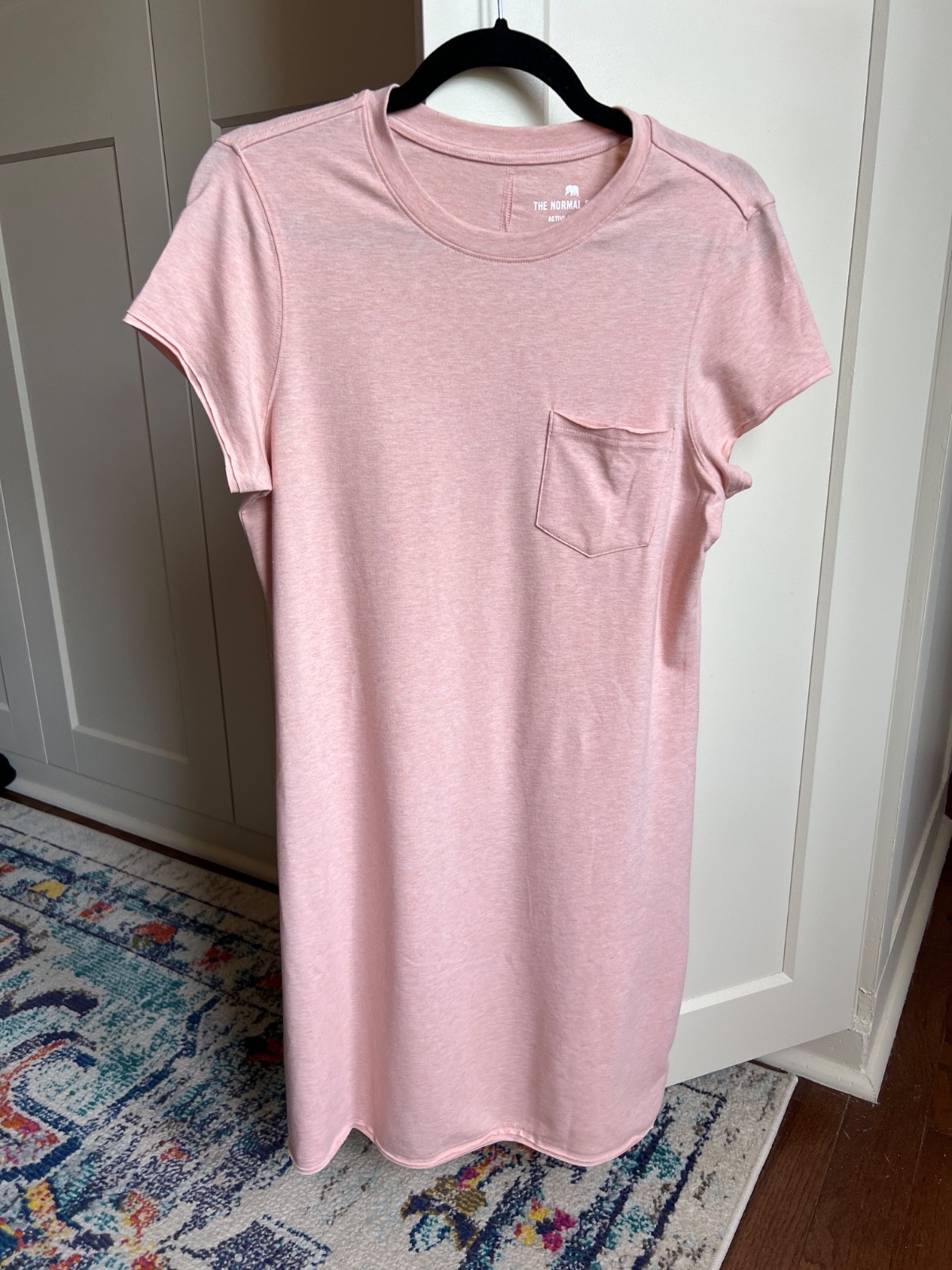 The Normal Brand Women’s Active Puremeso Pocket T-Shirt Dress women’s small