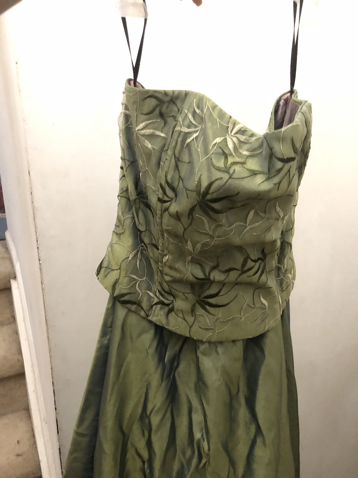 Scott McClintock millennium 2000 Size 6 Green prom dress