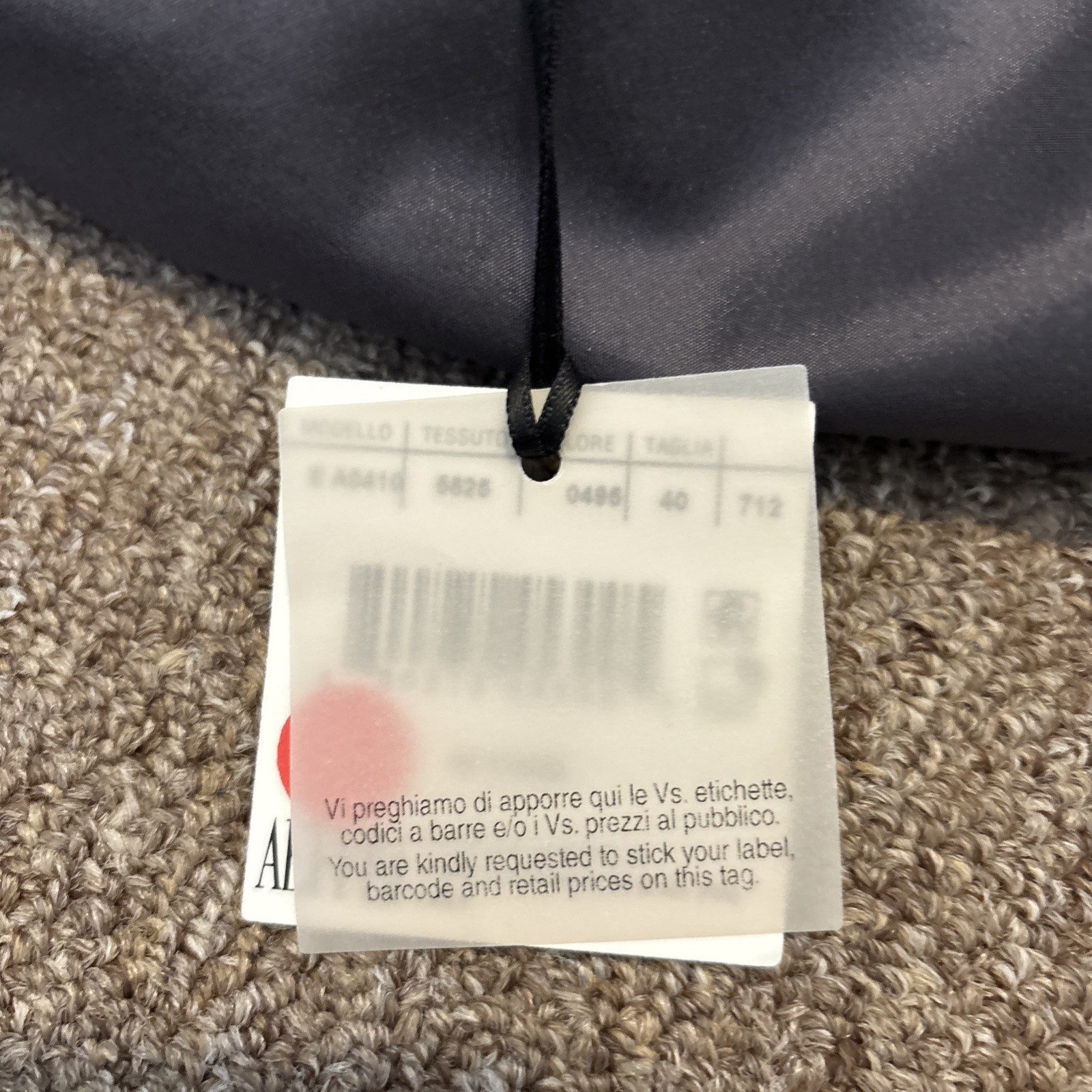 MOSCHINO COUTURE ! Grey Dress – $1260 – Brand New With Tags – Size 40