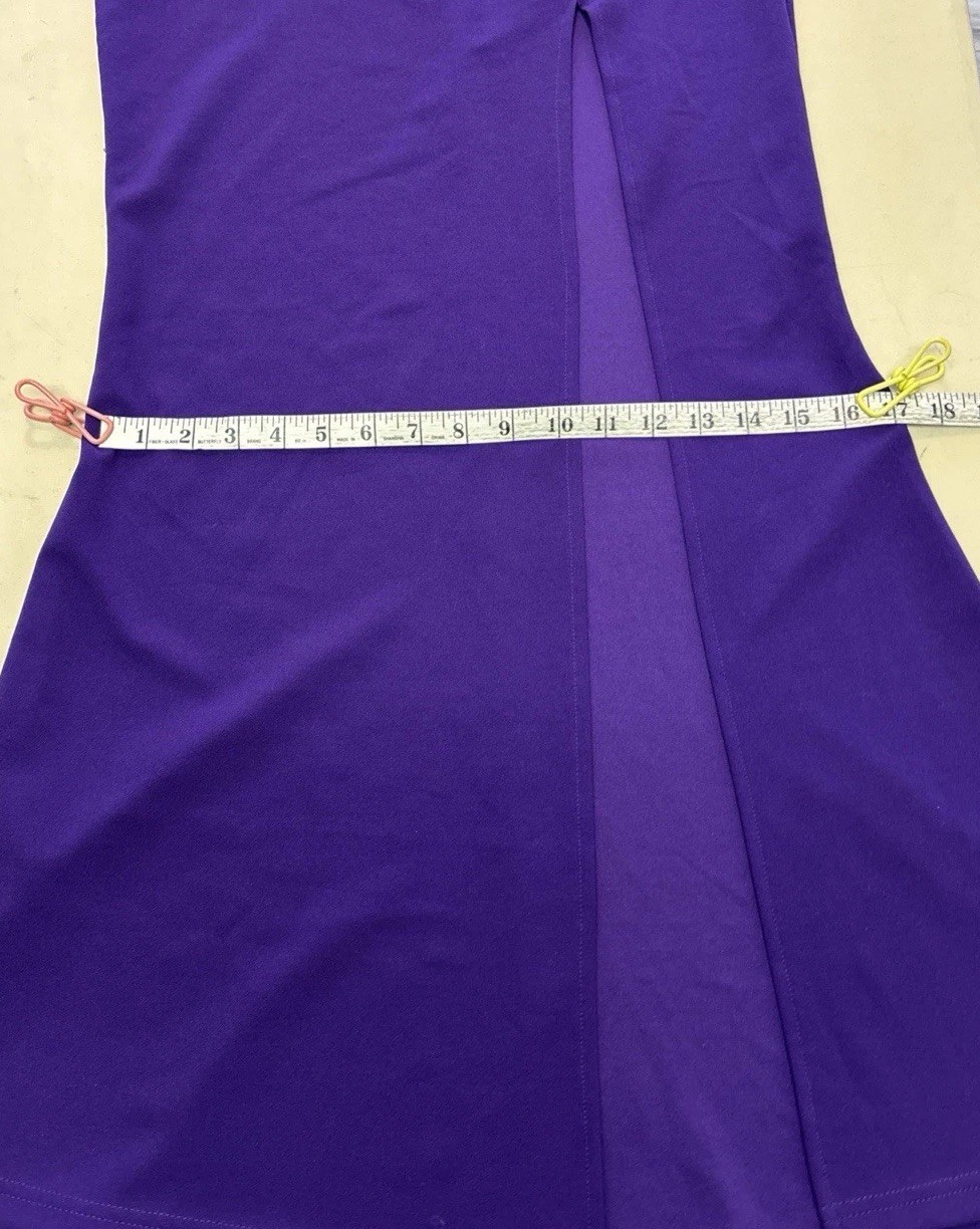 Sleeveless V Neck Split Mermaid Purple Evening Cocktail Long Dress, Urban Chic