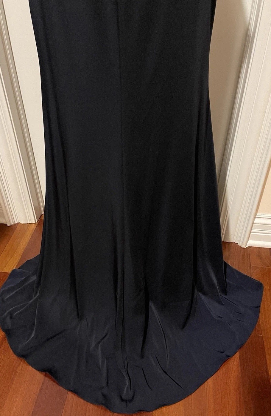 Alyce Paris 27610 Midnight Rhinestone Detail Gown /Dress- Sz 10~Beautiful~ NWT~