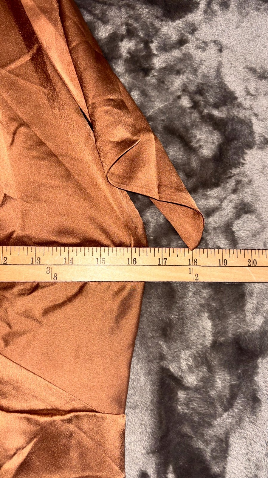 Show Me Your Mumu Adele Halter Maxi Dress Copper Satin Bridesmaid Large