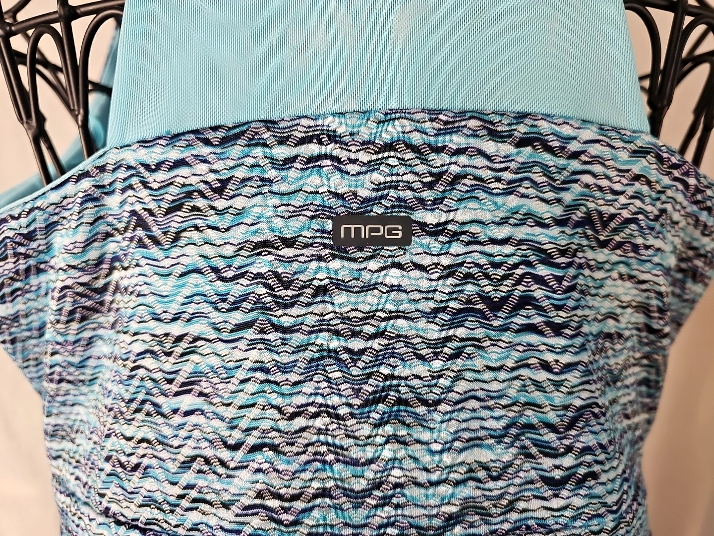 MPG Athletic Mesh Racerback Dress Built In Bra Side Pockets Women’s Lg NWOT