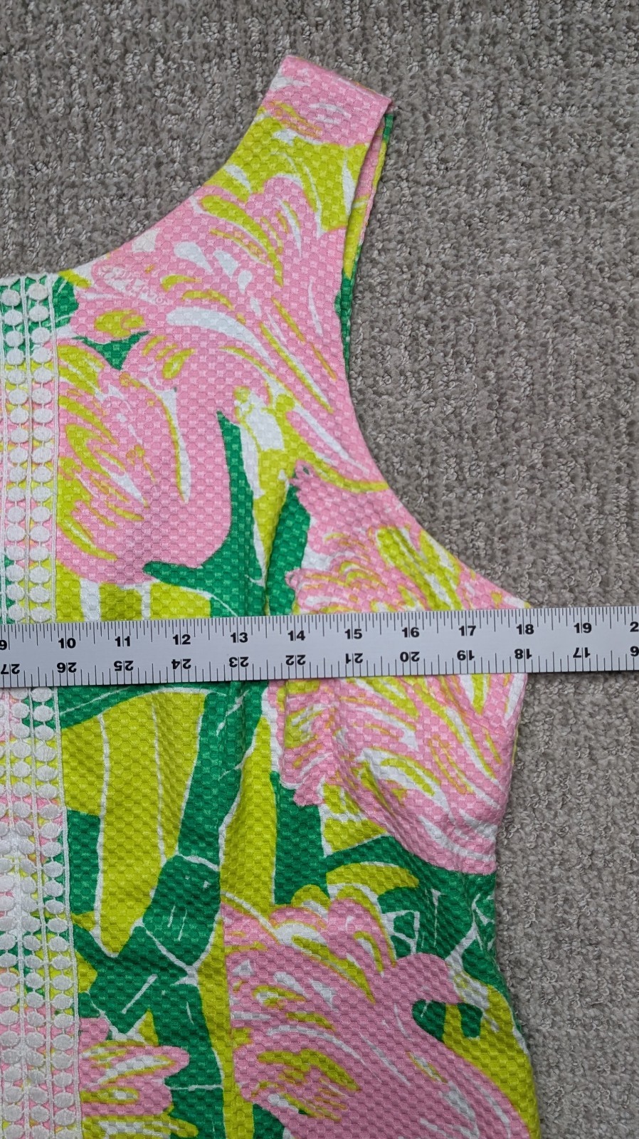 Lilly Pulitzer Fan Dance Dress 20th Anniversary Target Flamingos Women’s Sz 14