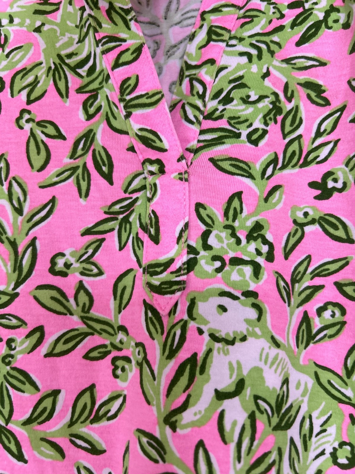 New Lilly Pulitzer Dev Dress Mane Character Energy Size Large (28023C)