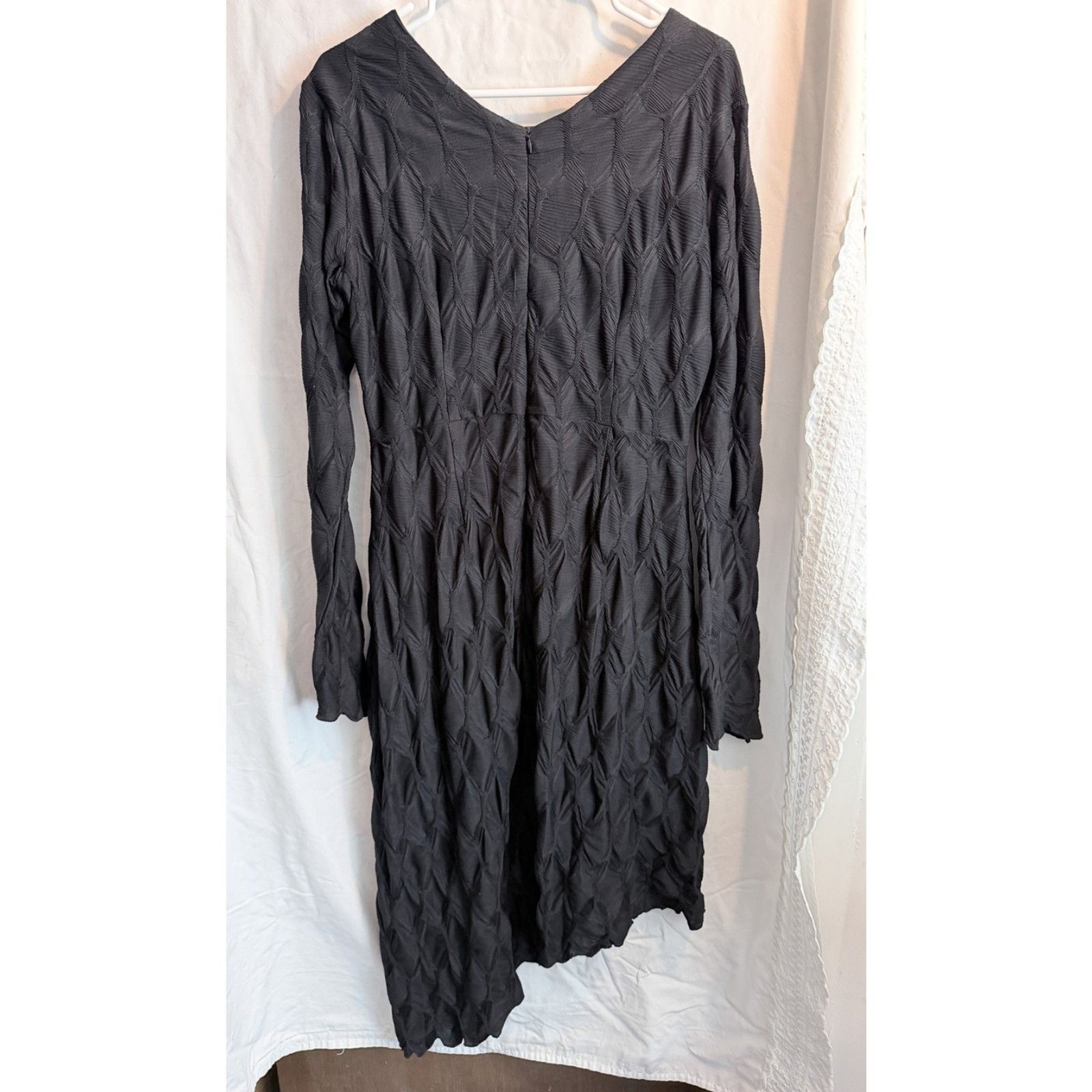 Disturbia – Disquiet Asymmetric Midi Dress – UK 14 / US 10 – NWT