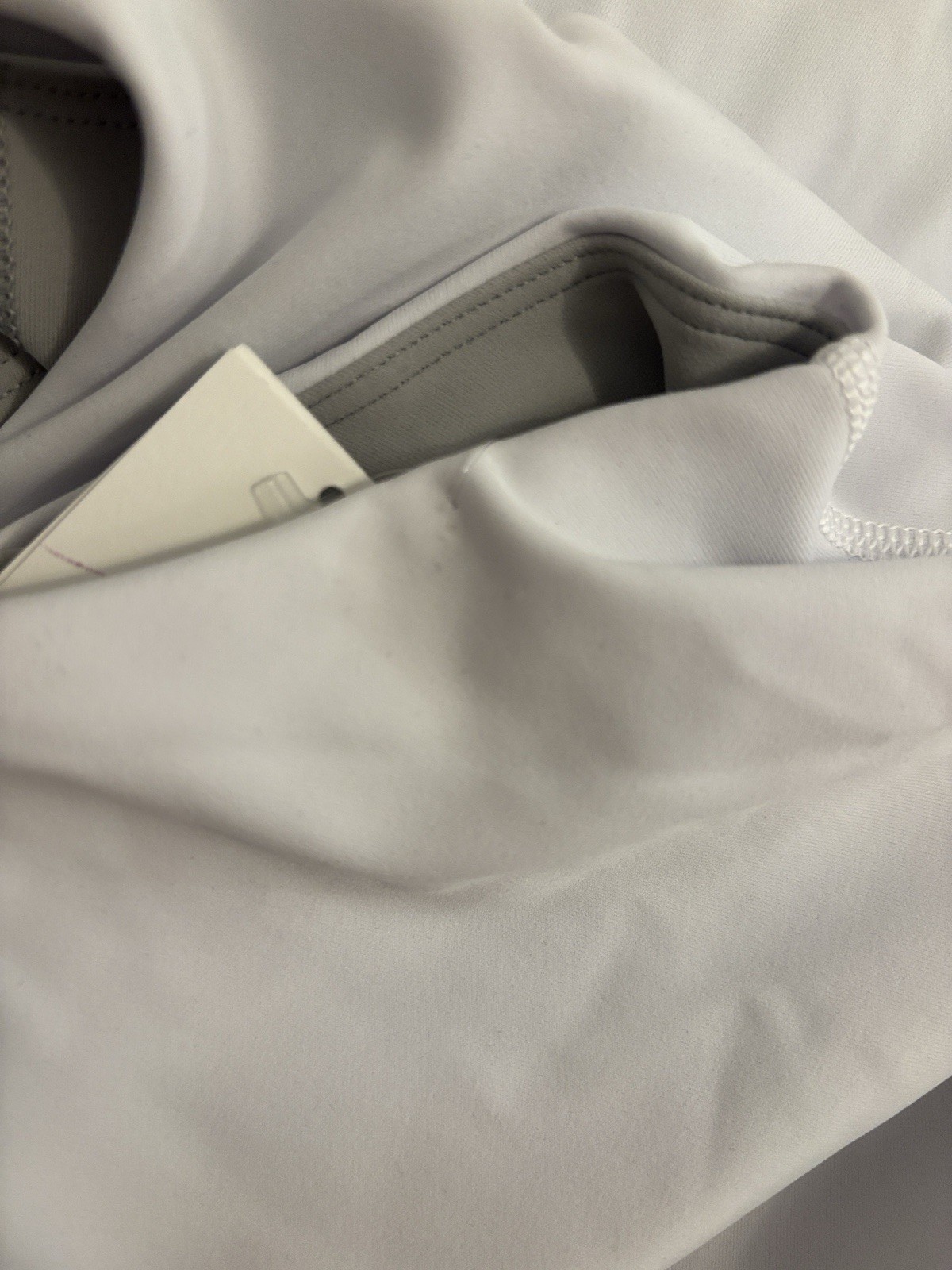 NWT Spanx Power Boost Exercise Dress in Vivid White Performance Wear Size Medium