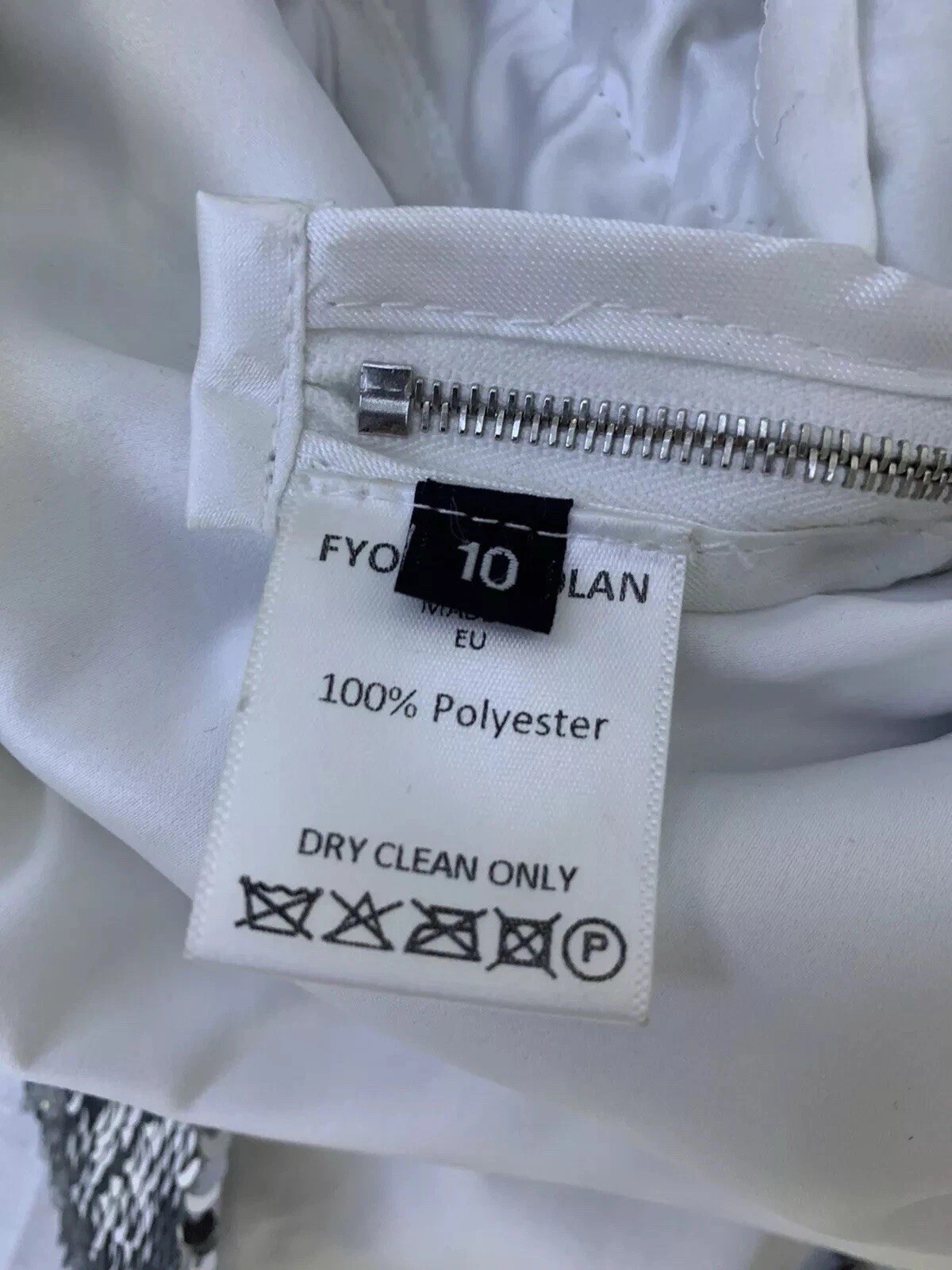 FYODOR GOLAN UNIQUE Performance Sequins Dress Size UK 10 RRP £550 NEW