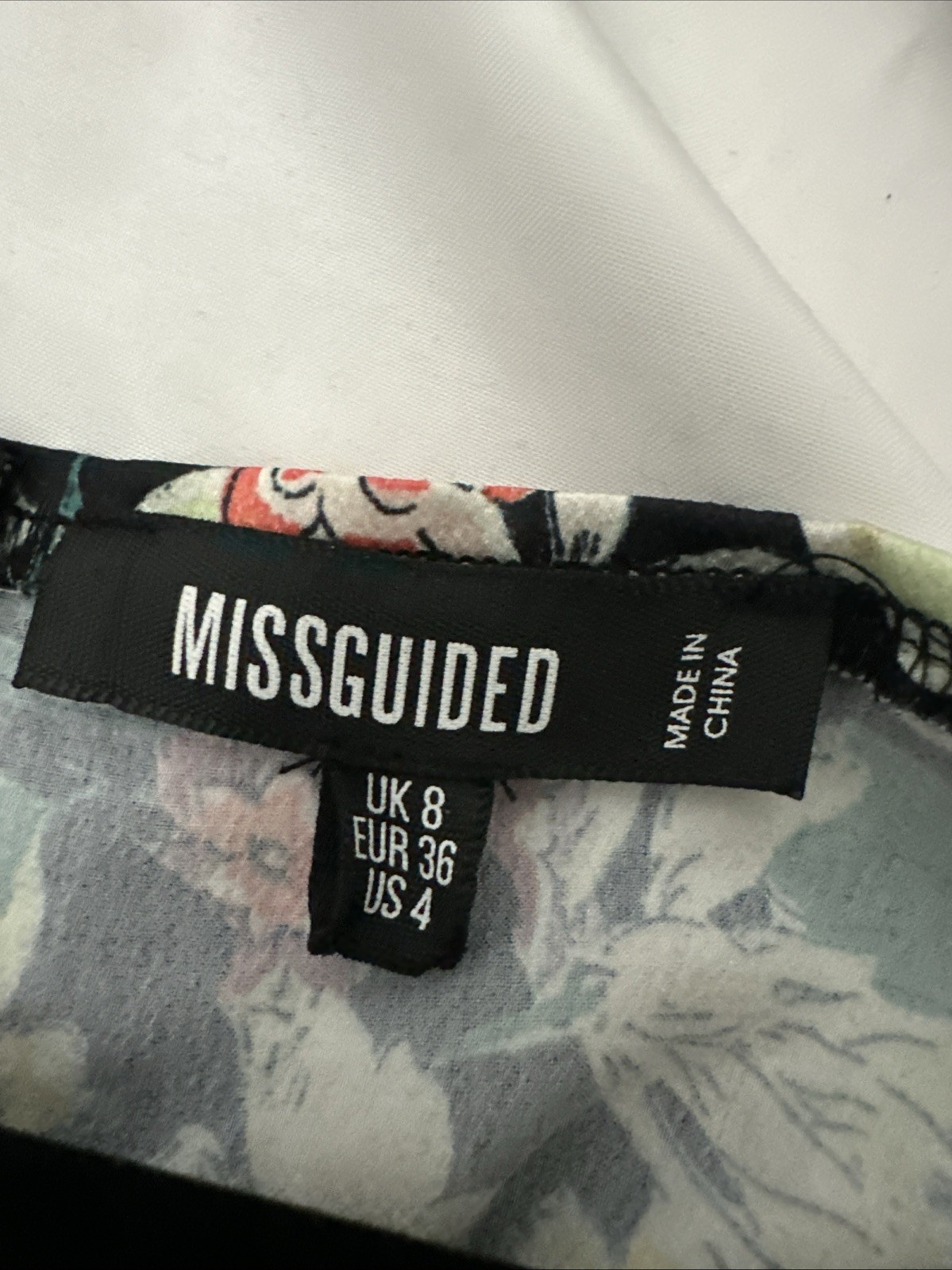 missguided midi dress Size 4 Sweetheart Whimsical Peasant y2K