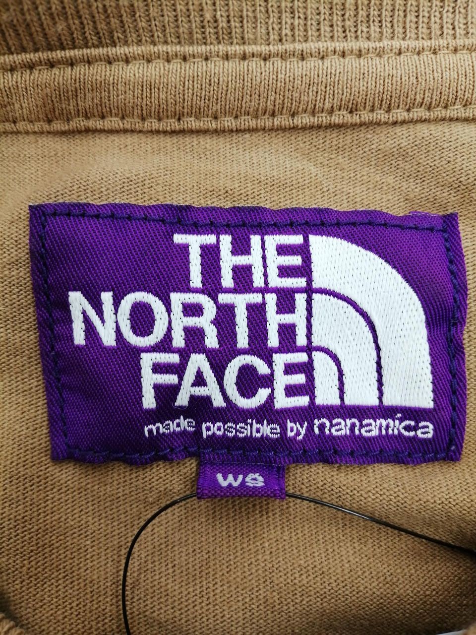THE NORTH FACE Crew Neck Cotton Dress Beige NTW3154 Used