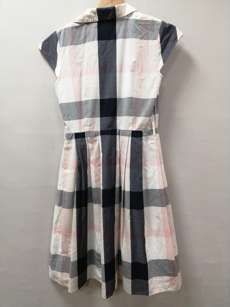 BLUE LABEL CRESTBRIDGE Check Dress WHT55J51-170-12 Used
