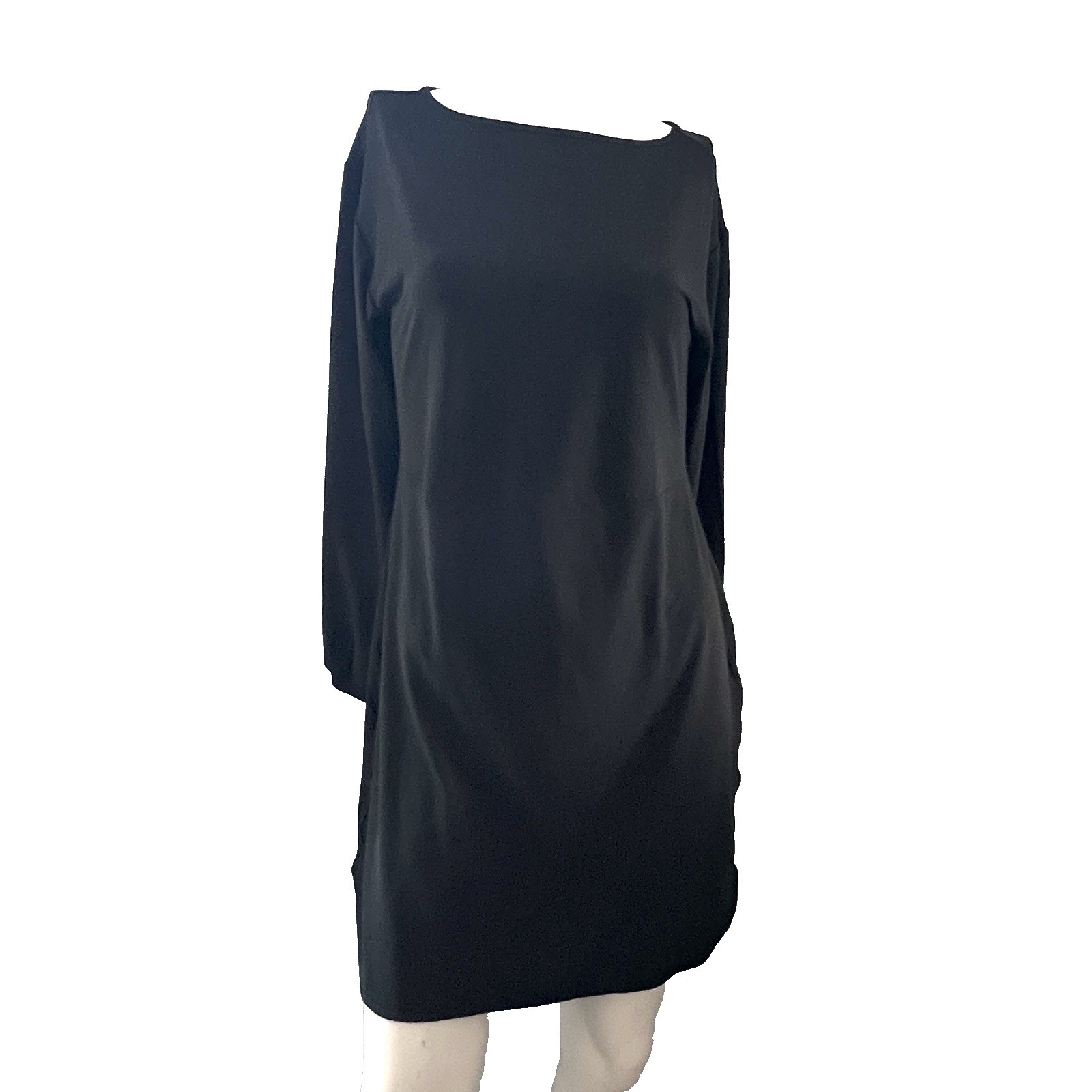 Isabel by Ingrid & Isabel Maternity Dress Women Size M Black Long Sleeve Stretch