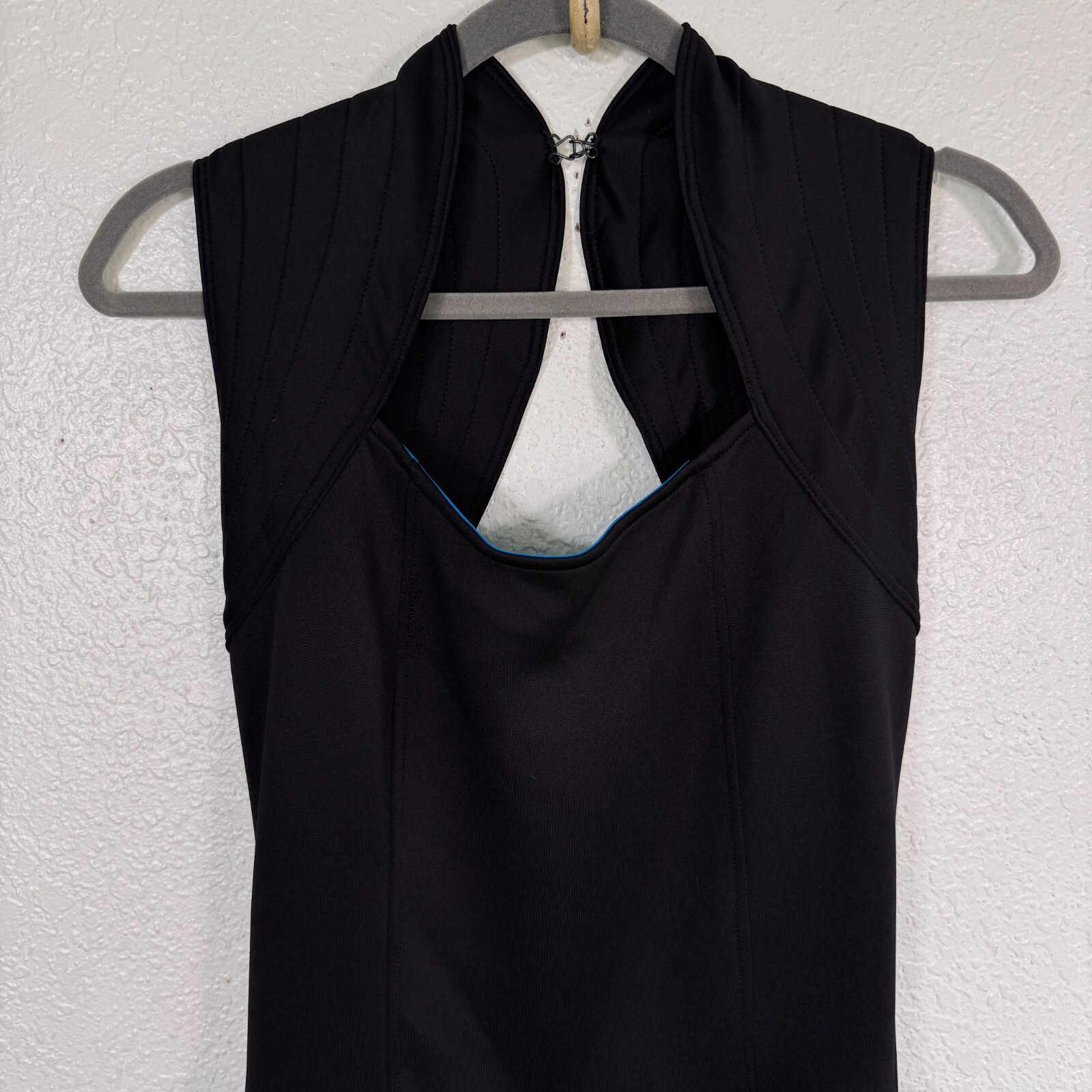 Elhoffer Galactic Commander Dress Womens Large Cosplay Costume Comic Con Black