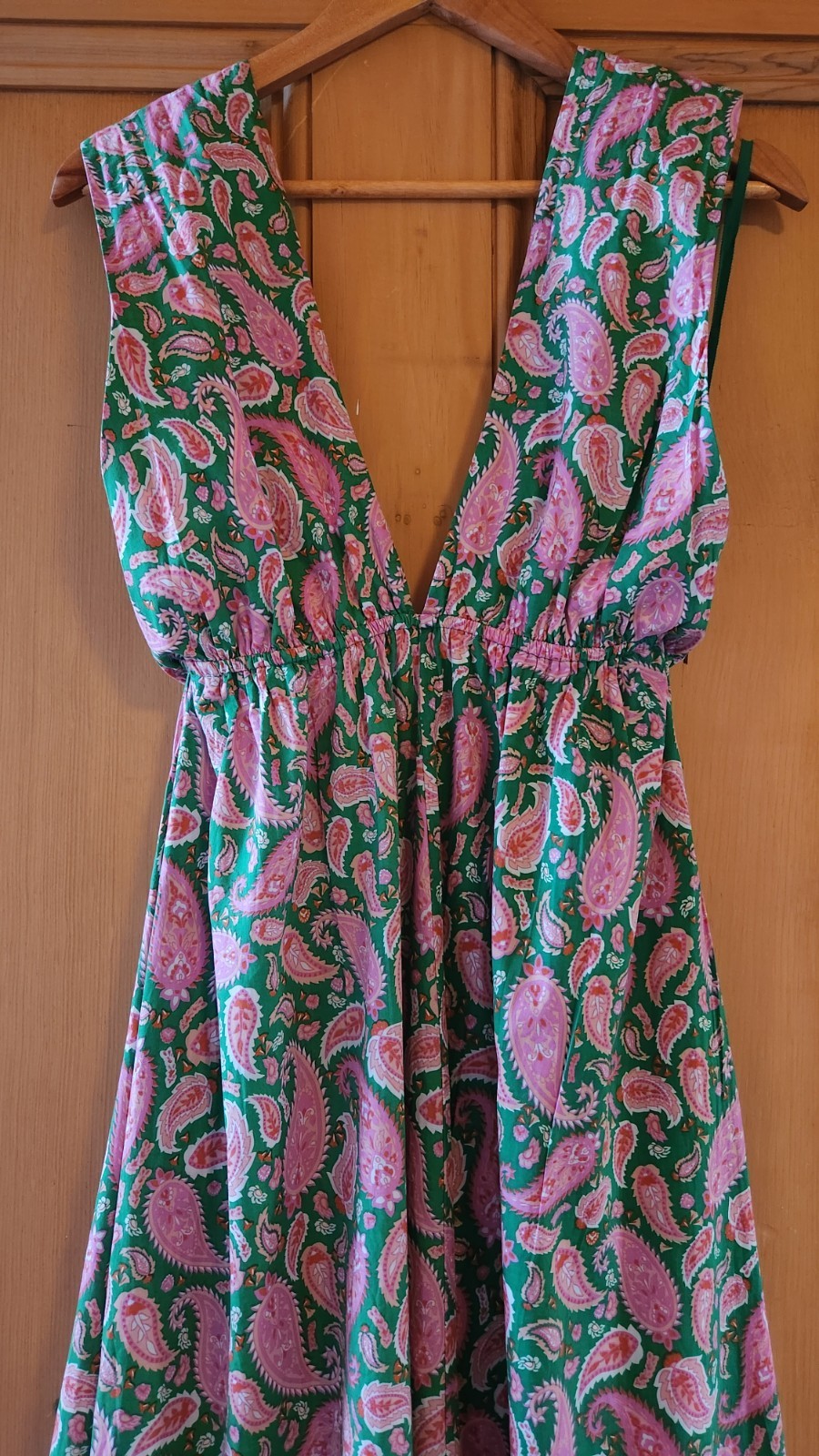 Scanlan Theodore Cotton Paisley Dress