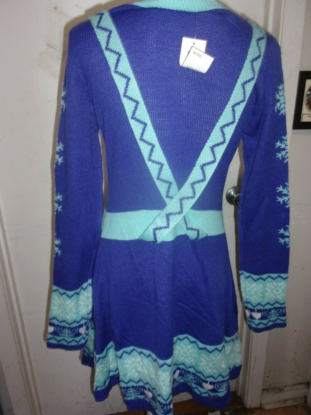 Born Famous Holiday Sweater Hanukkah Menorah Dress sizes XS,S.M.L.XL.XXL (B288)
