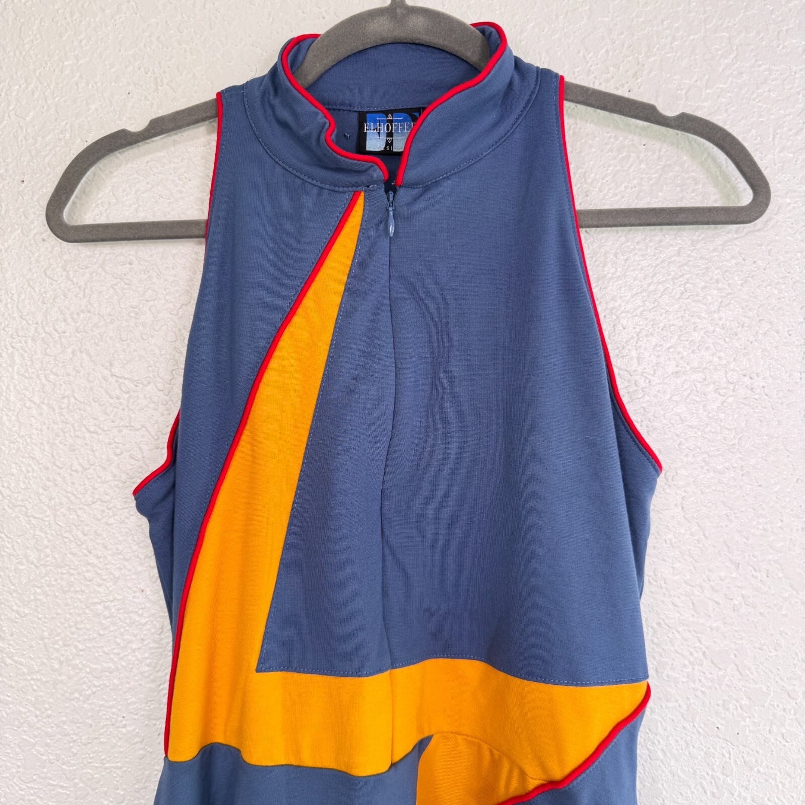 Elhoffer Dress Womens Large Marvelous Lightning Bolt Embiggen Cosplay Costume