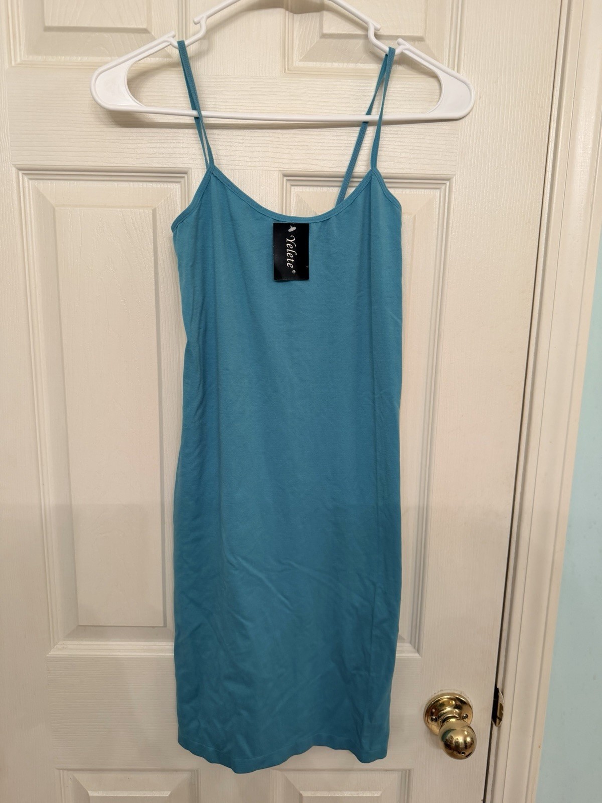 Yelete spaghetti strap bodycon mini Dress One Size