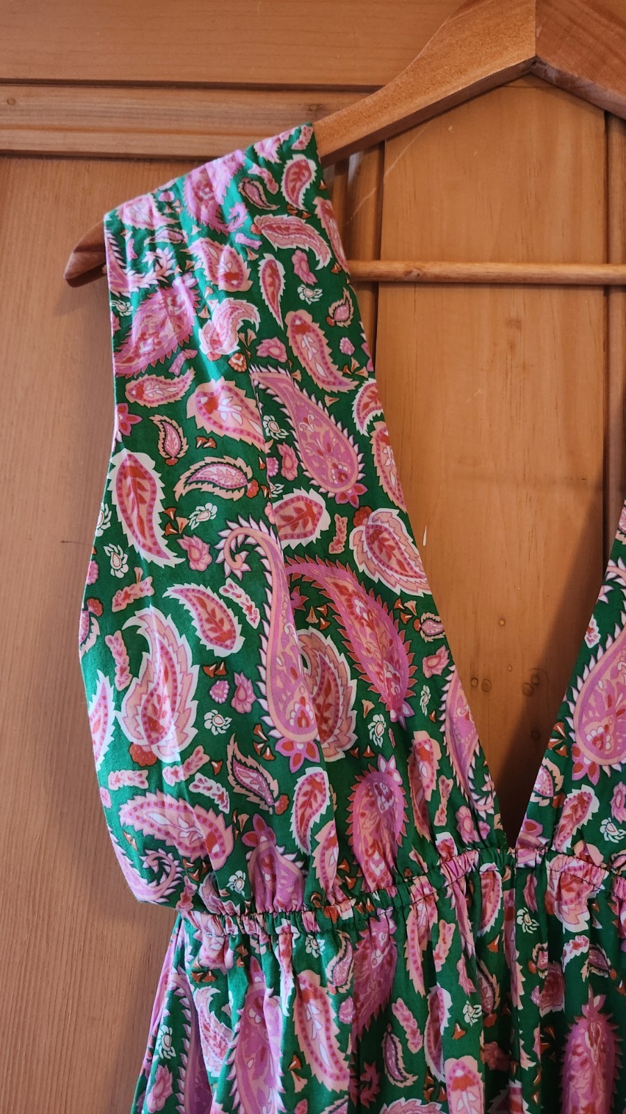 Scanlan Theodore Cotton Paisley Dress