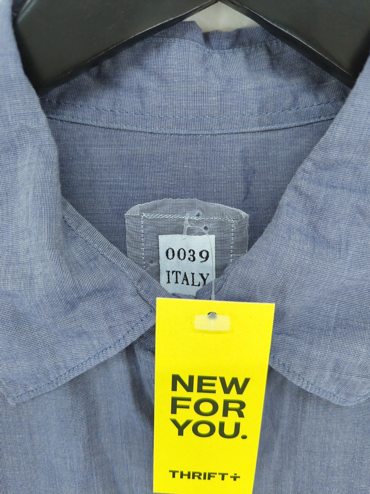 0039 Italy Mini Dress M in Blue