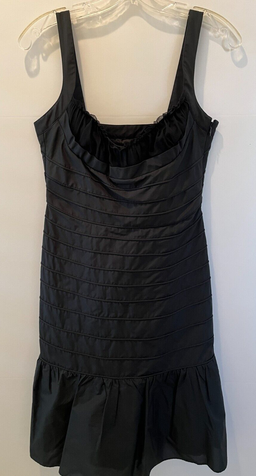 Cynthia Steffe Women’s Dress Size 6 Sleeveless Side Zipper Black Polyester