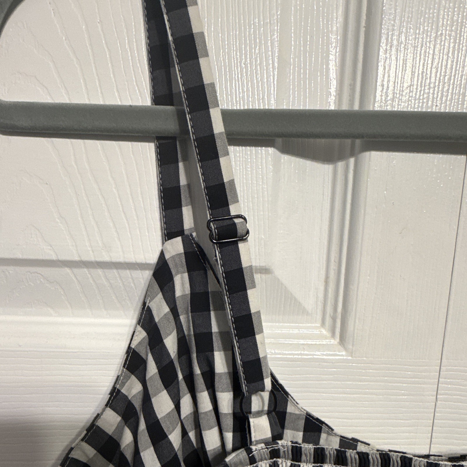 Retro Chic by Torrid Plus Size 2 Gingham Sundress Square Neck Strappy Lined