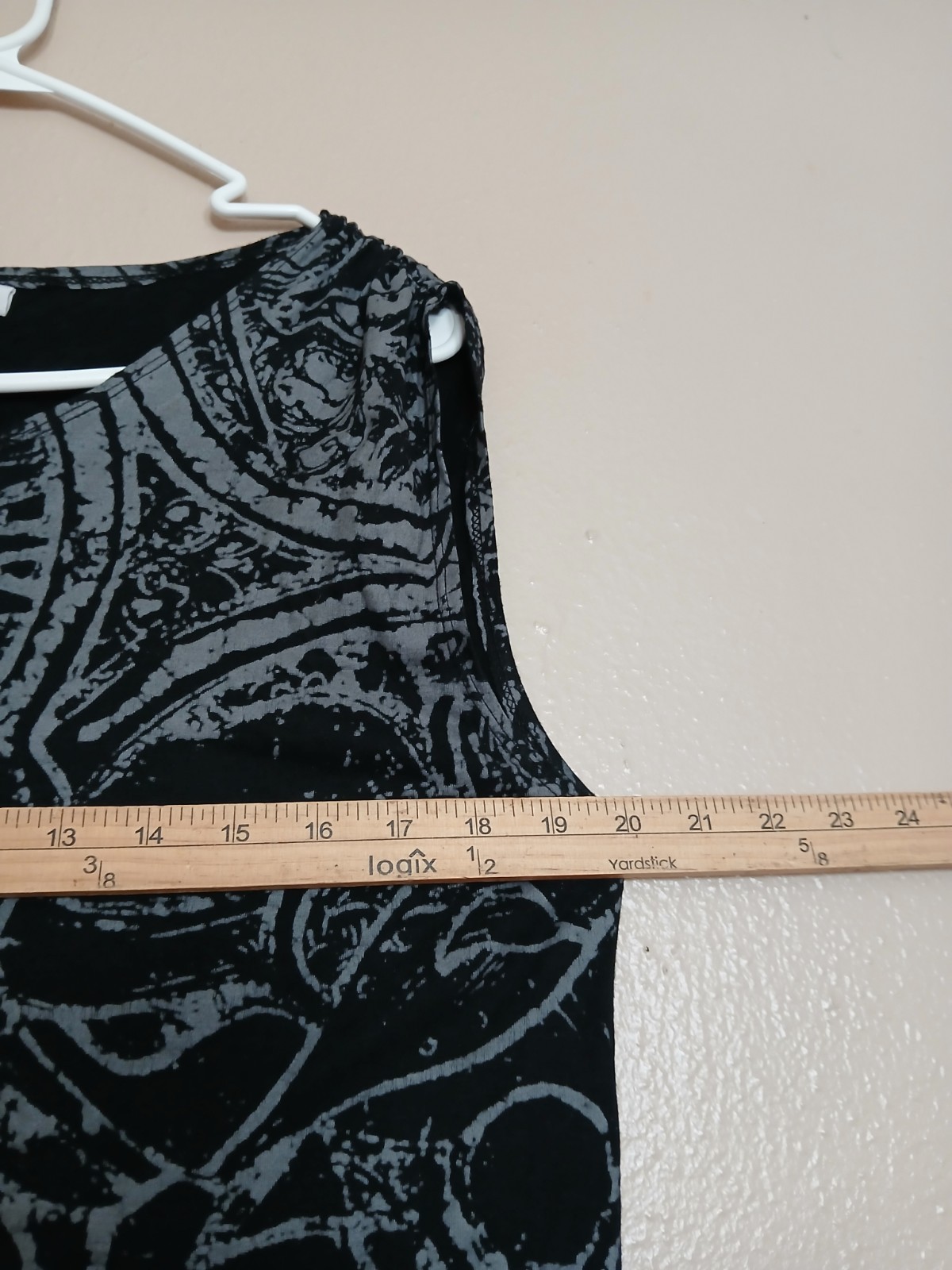Bryn Walker Dress Large Assymetric Artsy Lagenlook Boho French Terry USA Made