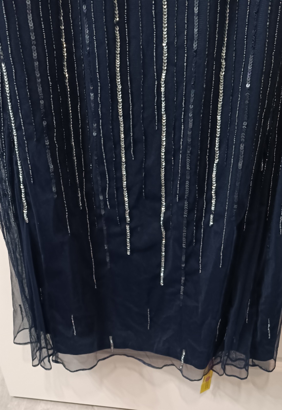 Womans Sequin and Beaded Dress Size 24 New with Tags