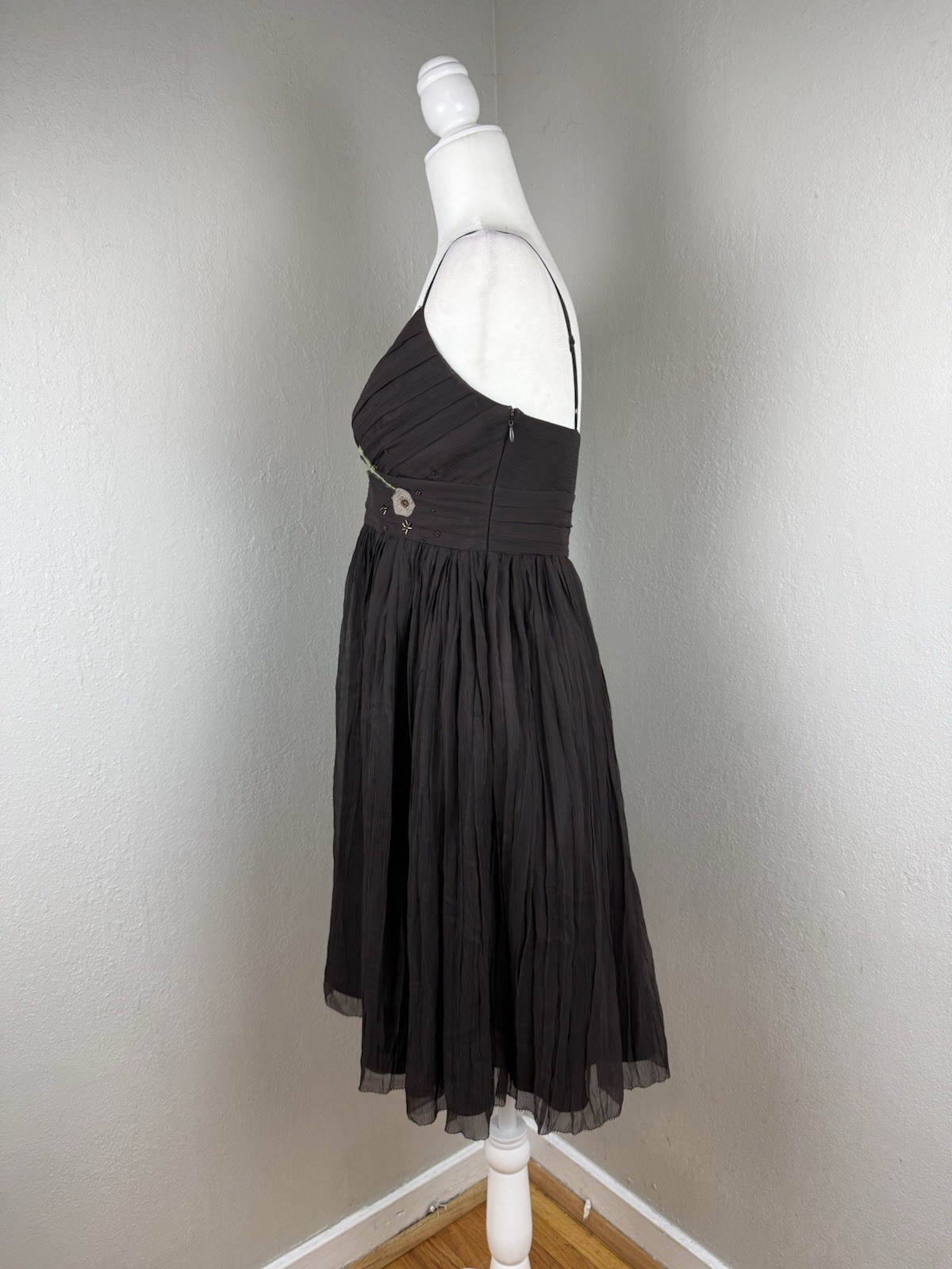 To The Max 100% Silk Cottagecore Dress