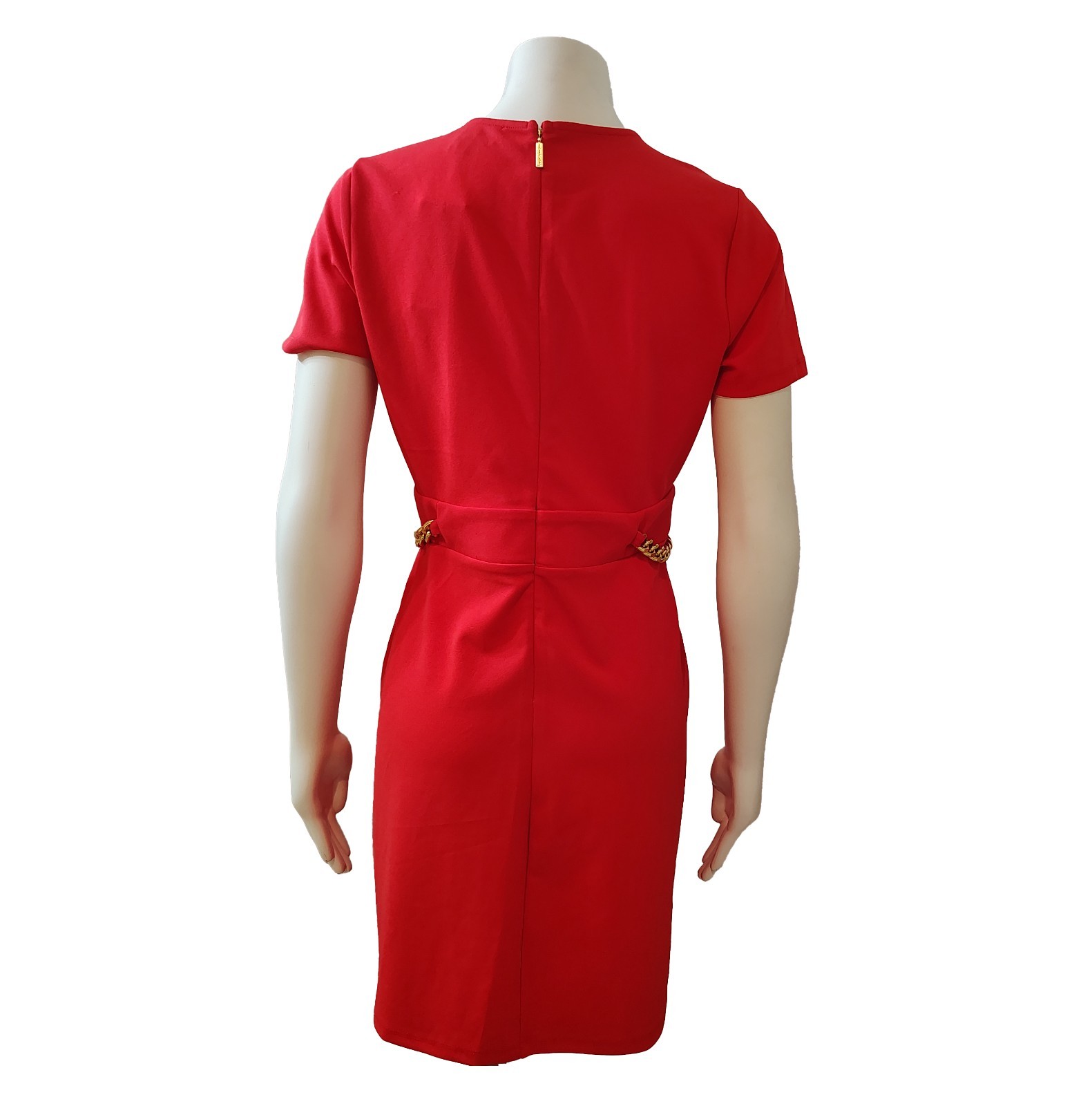 Michael Kors Womens Scuba Hardware Mini Sheath Dress