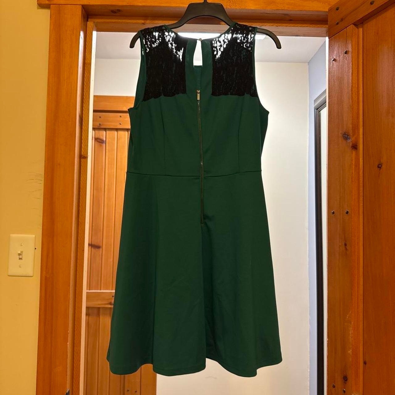 Mossimo Green midi dress