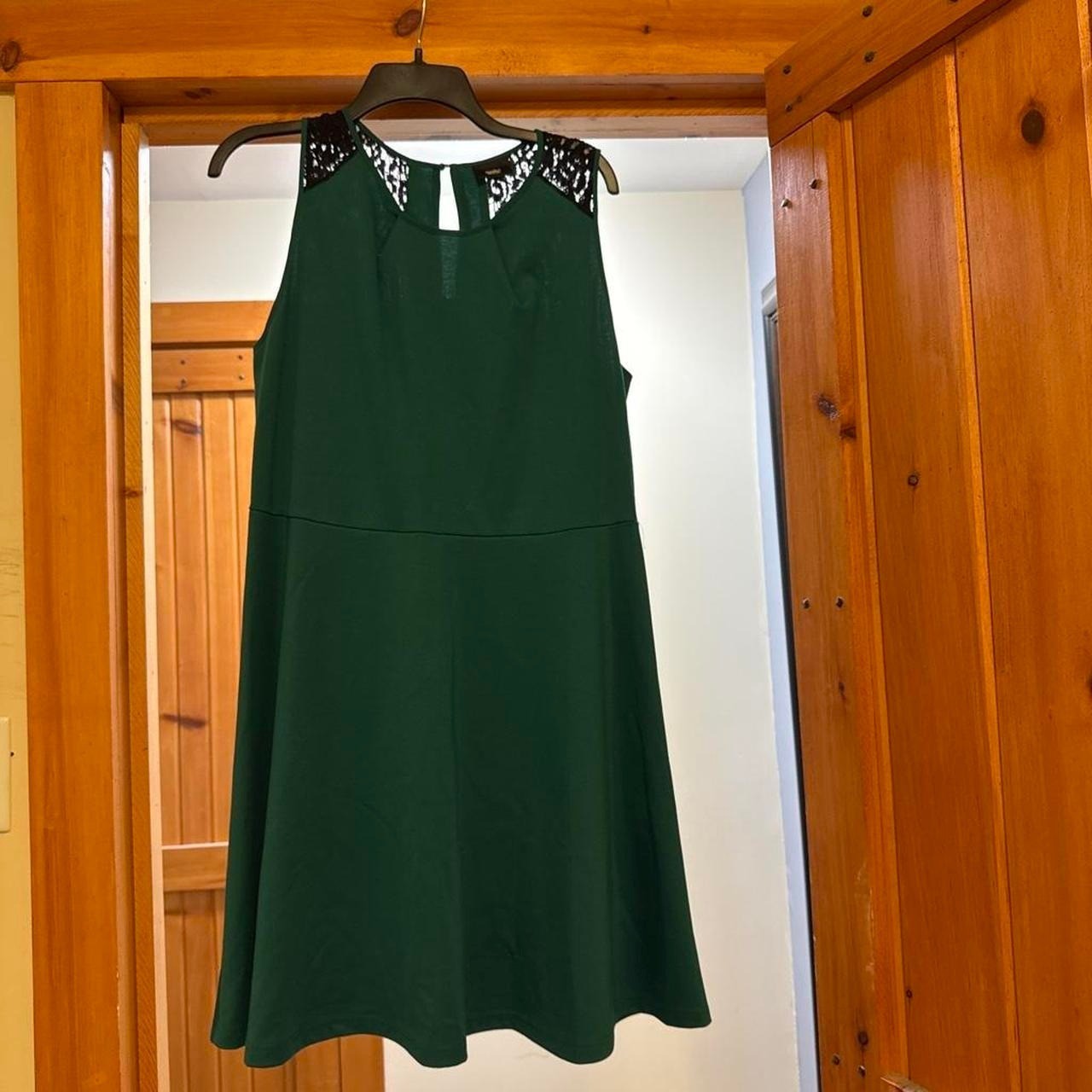 Mossimo Green midi dress