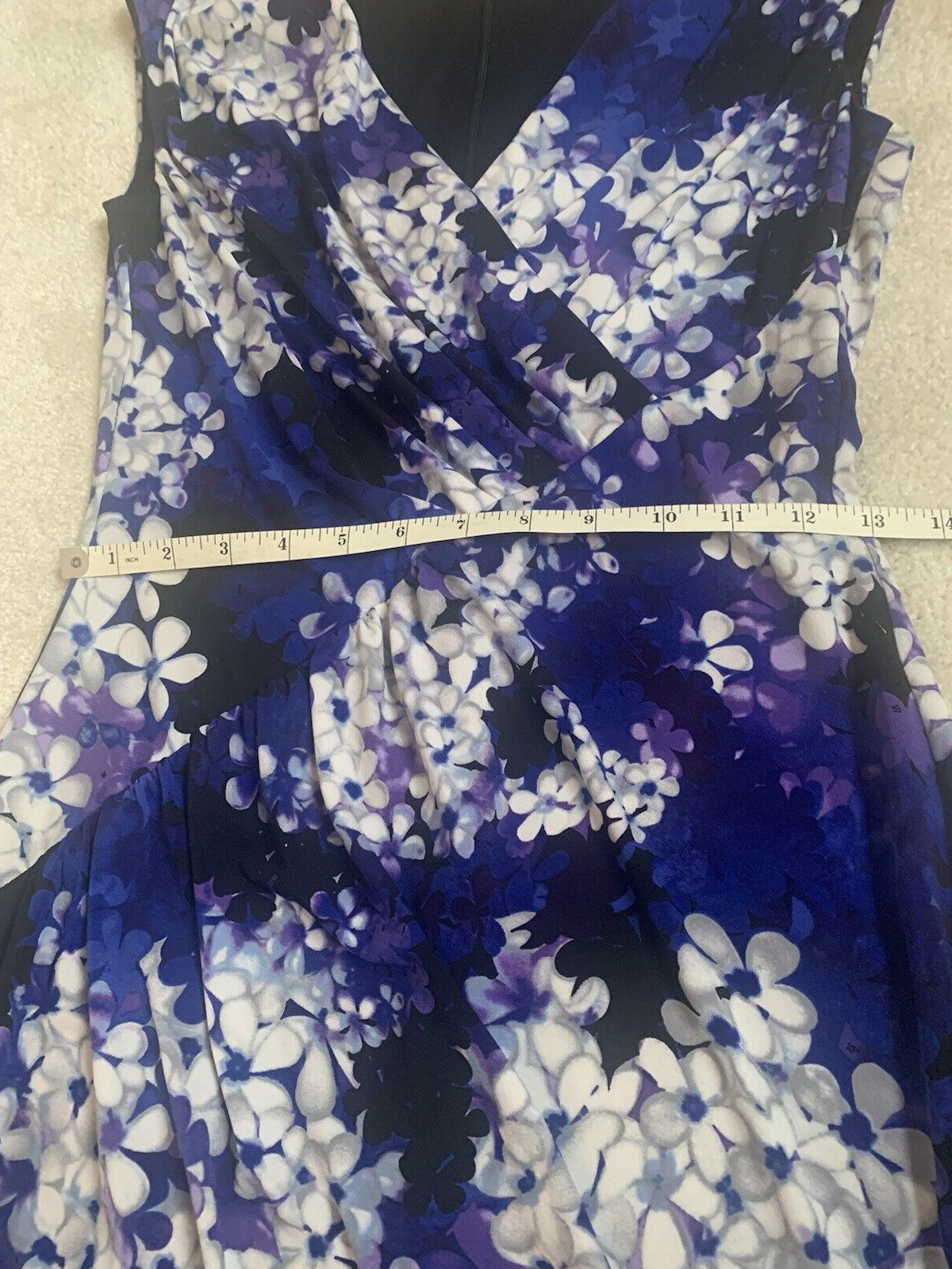PHASE EIGHT ROYAL/PURPLE/BLACK WIGGLE DRESS SIZE 10 , LINED WEDDING VGC