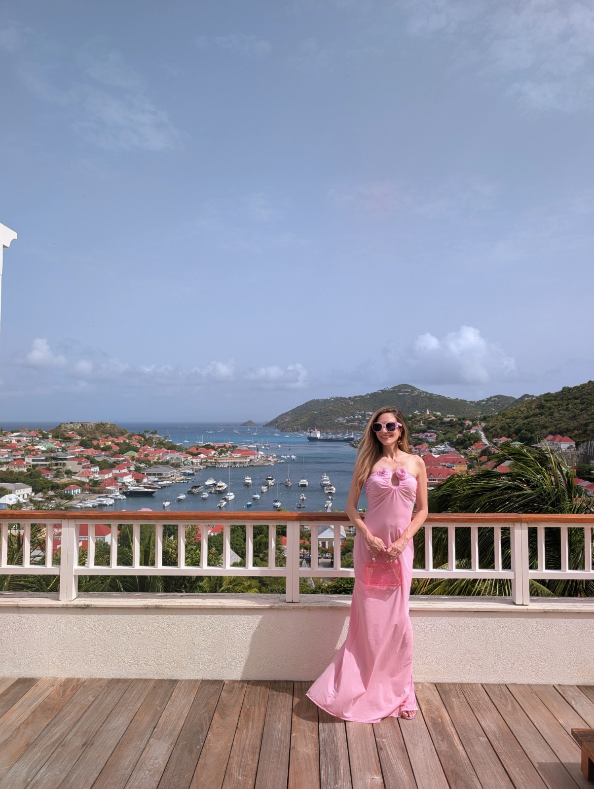Magda Butrym Rosette Strapless Maxi Dress SIZE 6