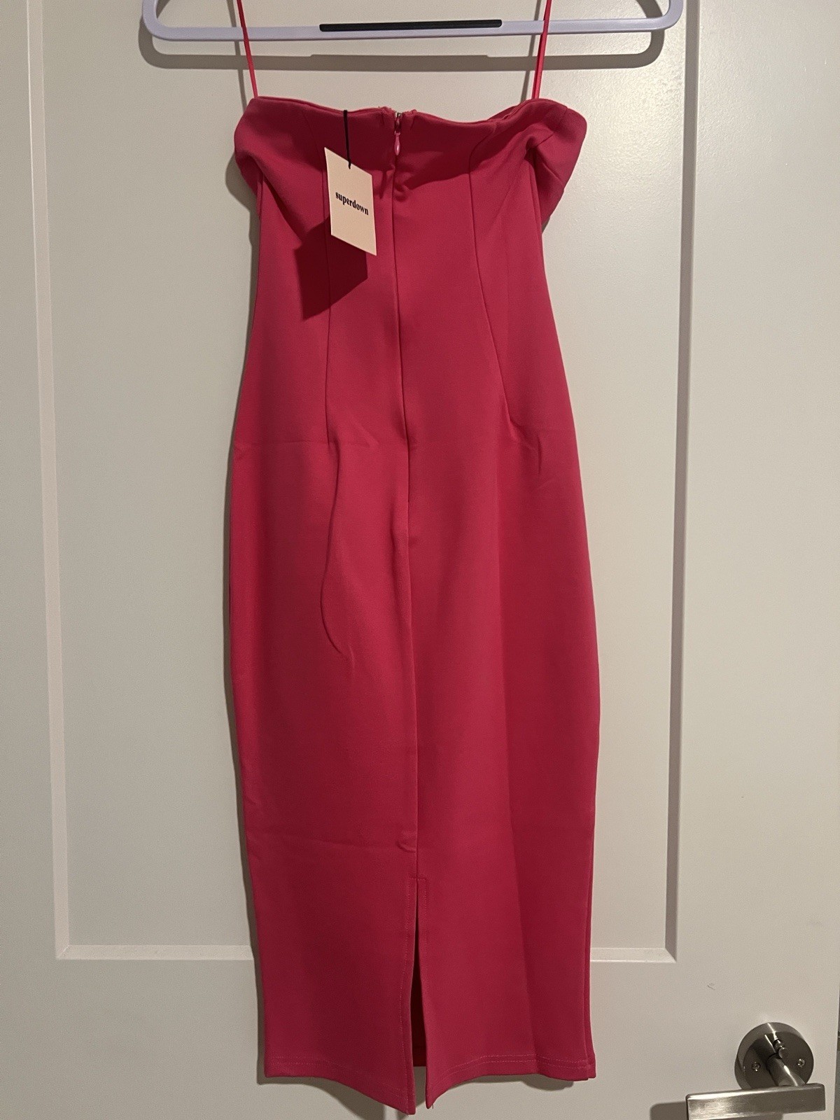 Superdown Lilian Strapless Midi Dress
