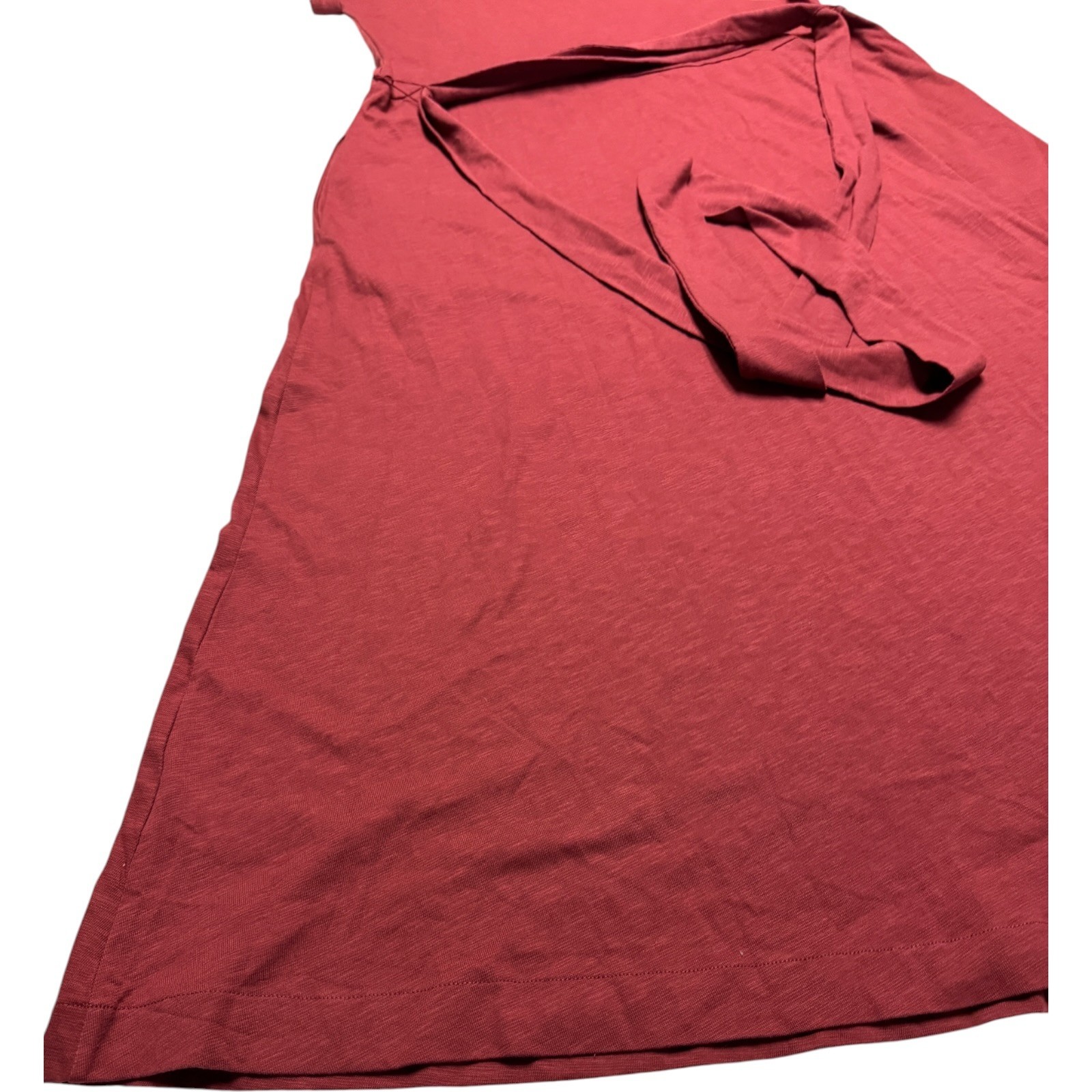 Boden Eve Jersey Midi Dress Beet Red Women’s US 6R Cotton Blend NWT