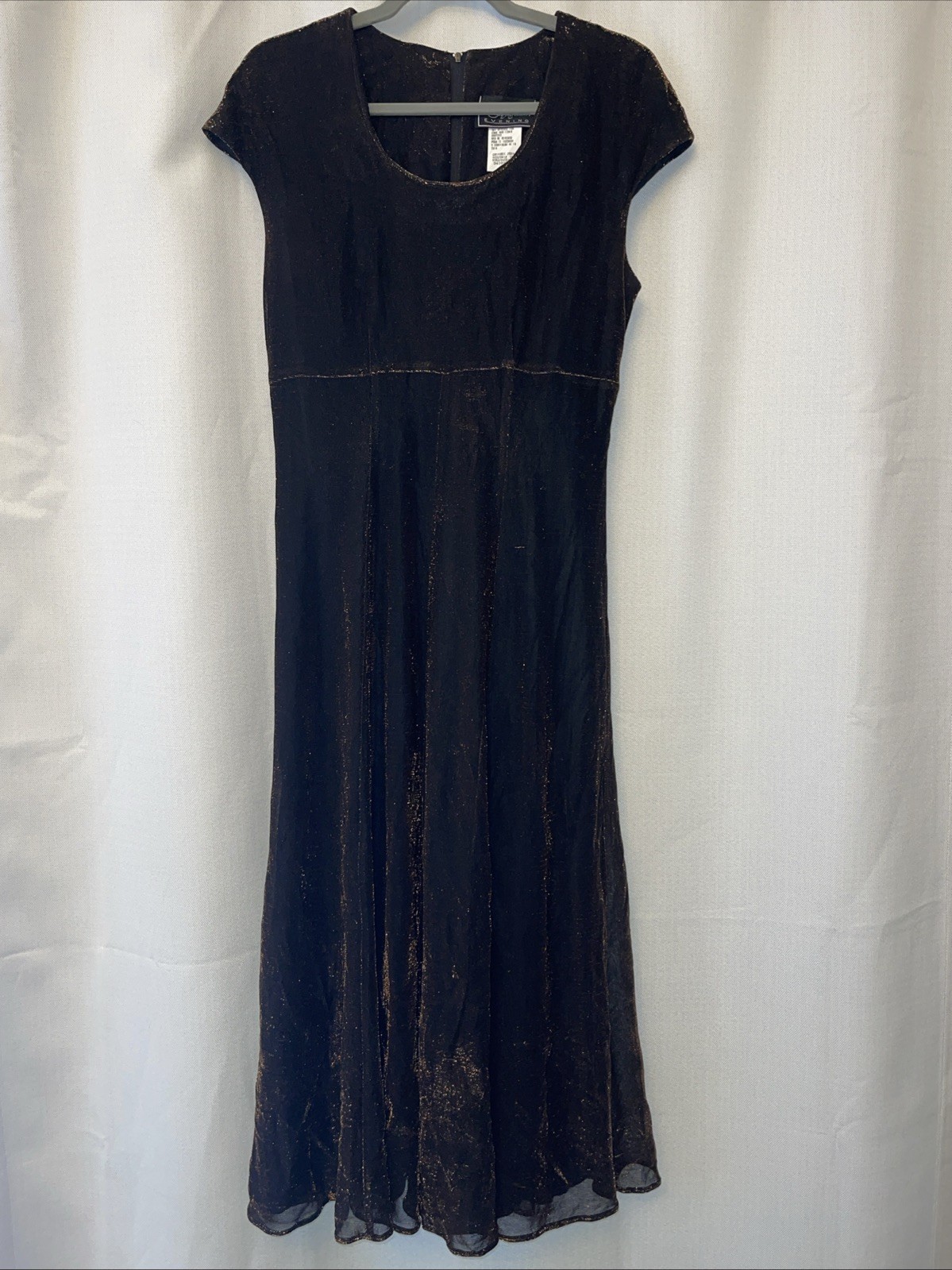 molly malloy dress Sz 10 Iridescent Copper Lined Dress