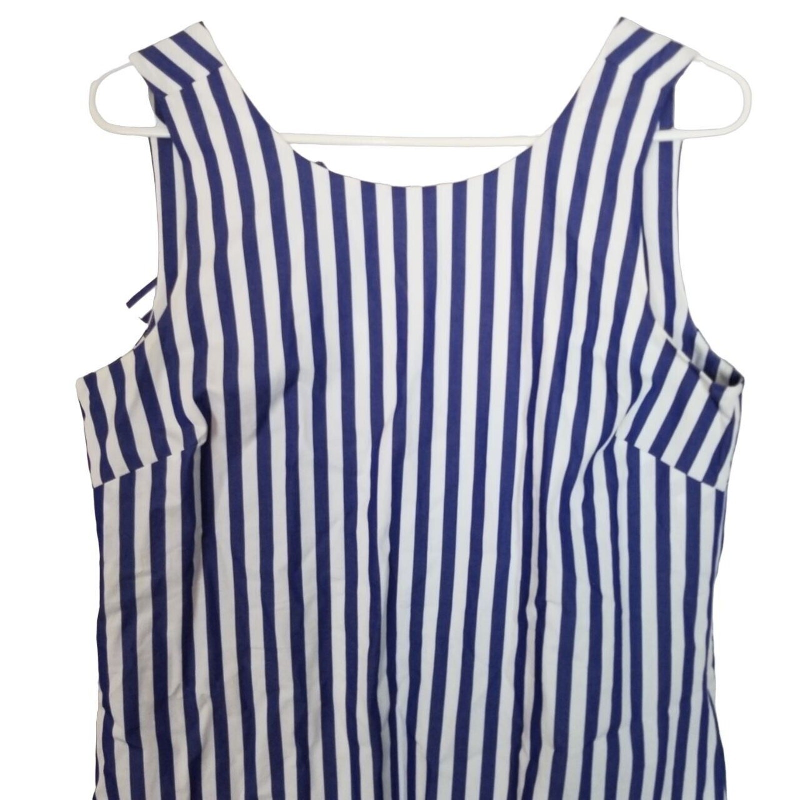 Vineyard Vines Womens Striped Beachcomber Mini Dress 4 Bow Back Preppy Nautical