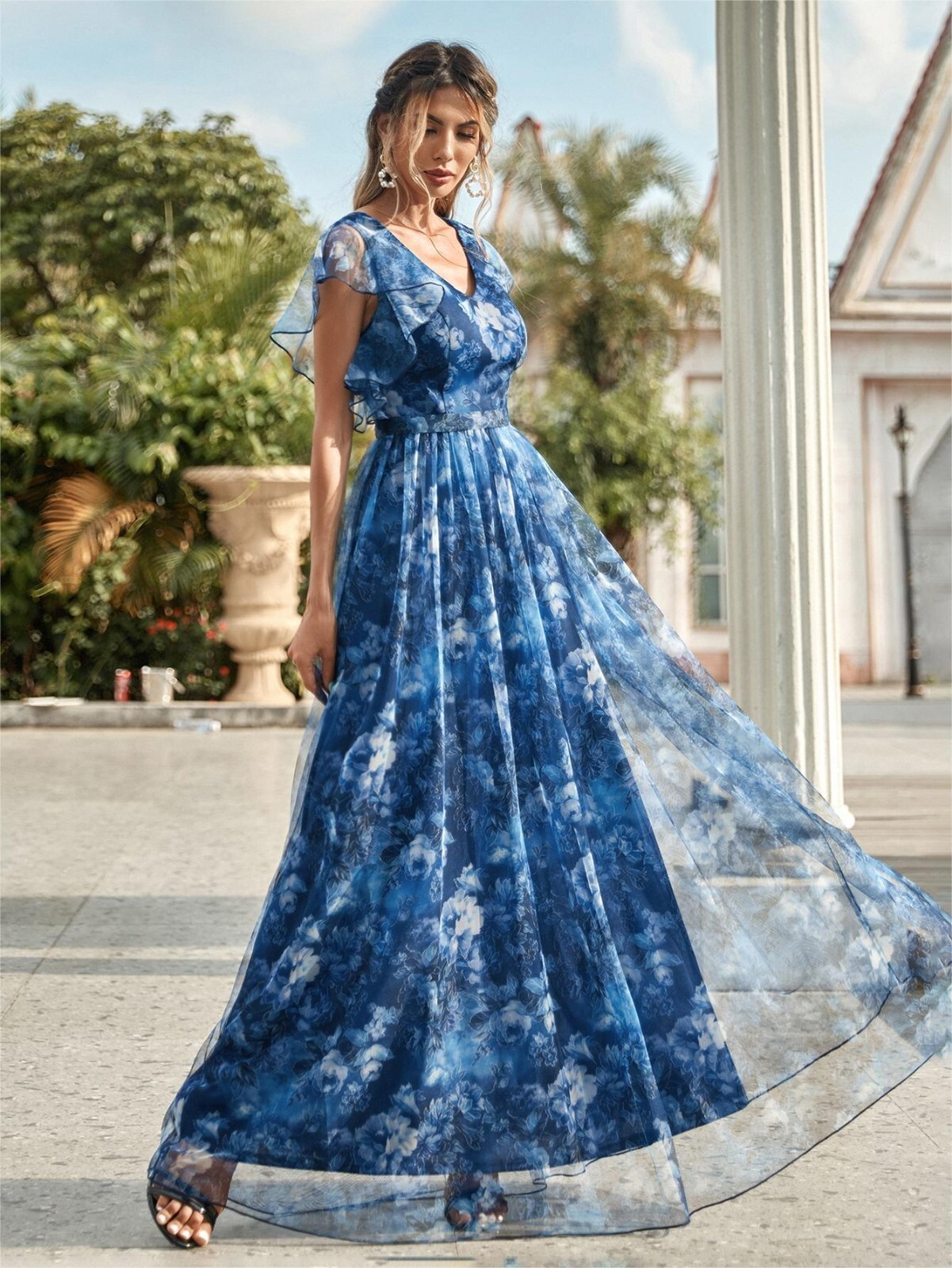 Cocktail Dresses Size 6 8 10 12 for Women Evening Party Wedding Guest Floral New