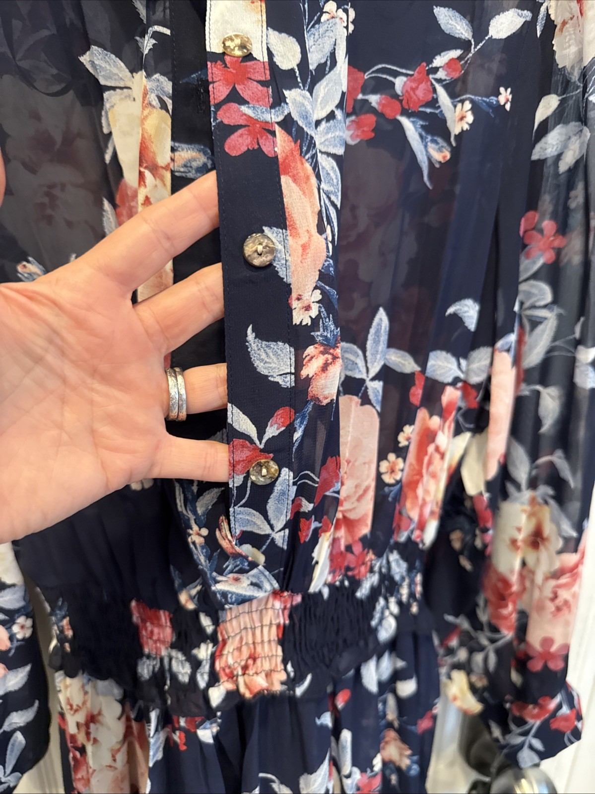 GORGEOUS En focus Studio Florist Maxi Dress Size 10/ Medium Brand New with Tags