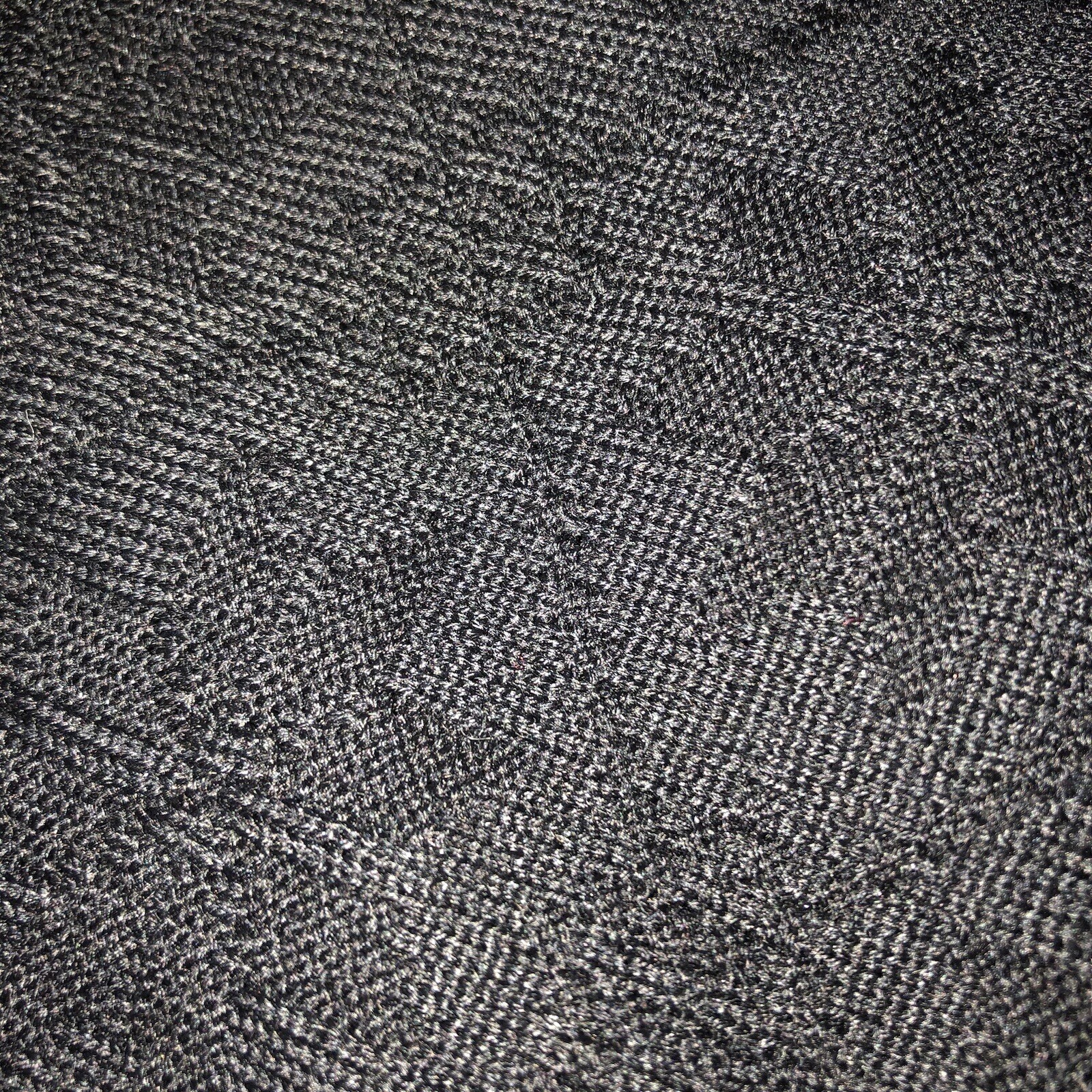Metallic Gold Embroidered Black Acrylic Wool Knit CAROLE LITTLE Sweater Dress L
