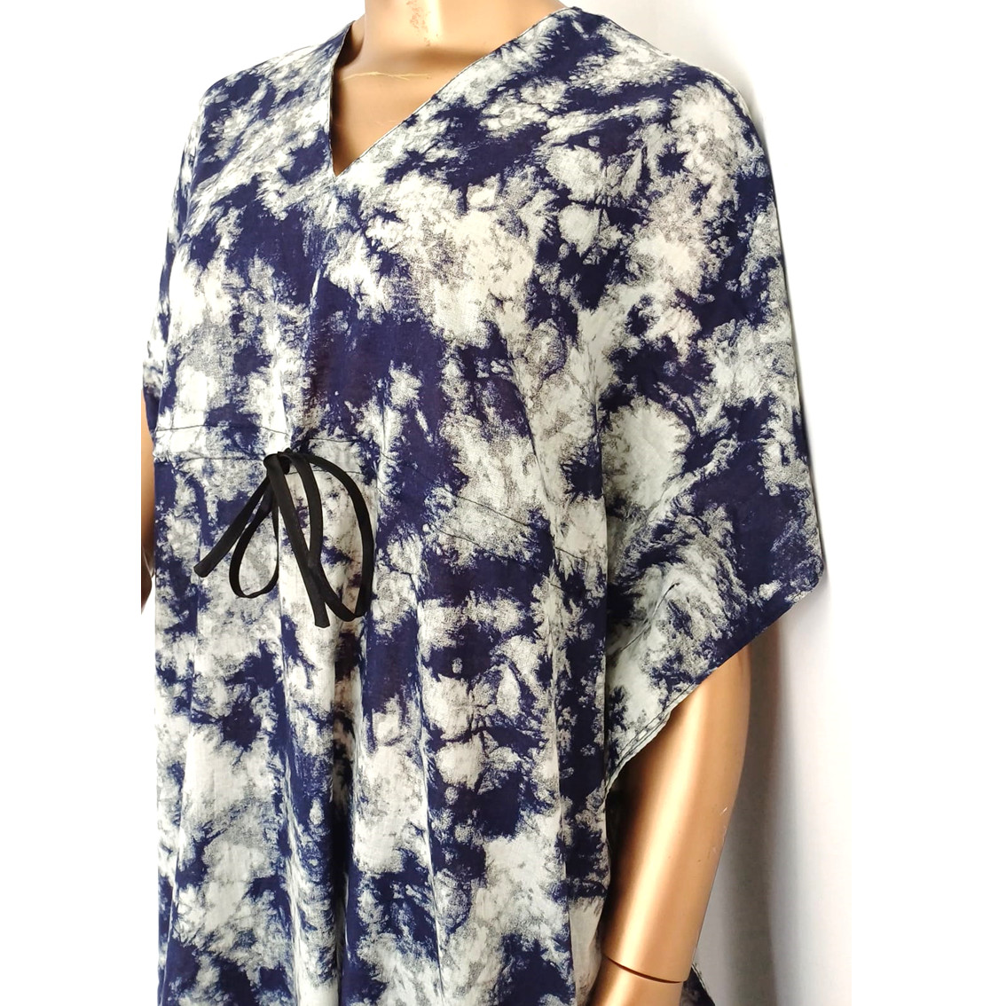 Indian Hand made Block Print Organic Cotton Floral Dress for Women All Seasons