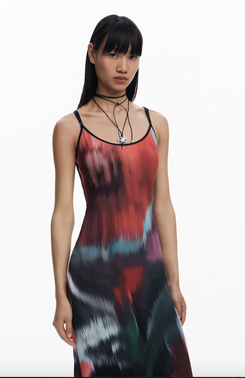 BNWT Desigual Floral midi dress with straps Size Medium