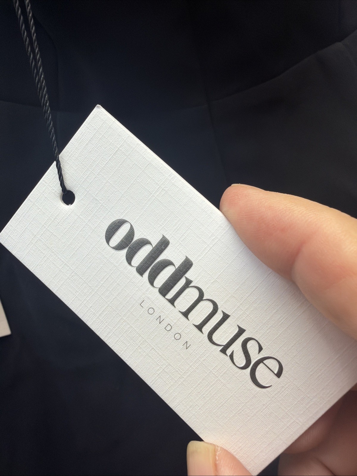 Odd Muse Strapless Black mini dress Size Medium